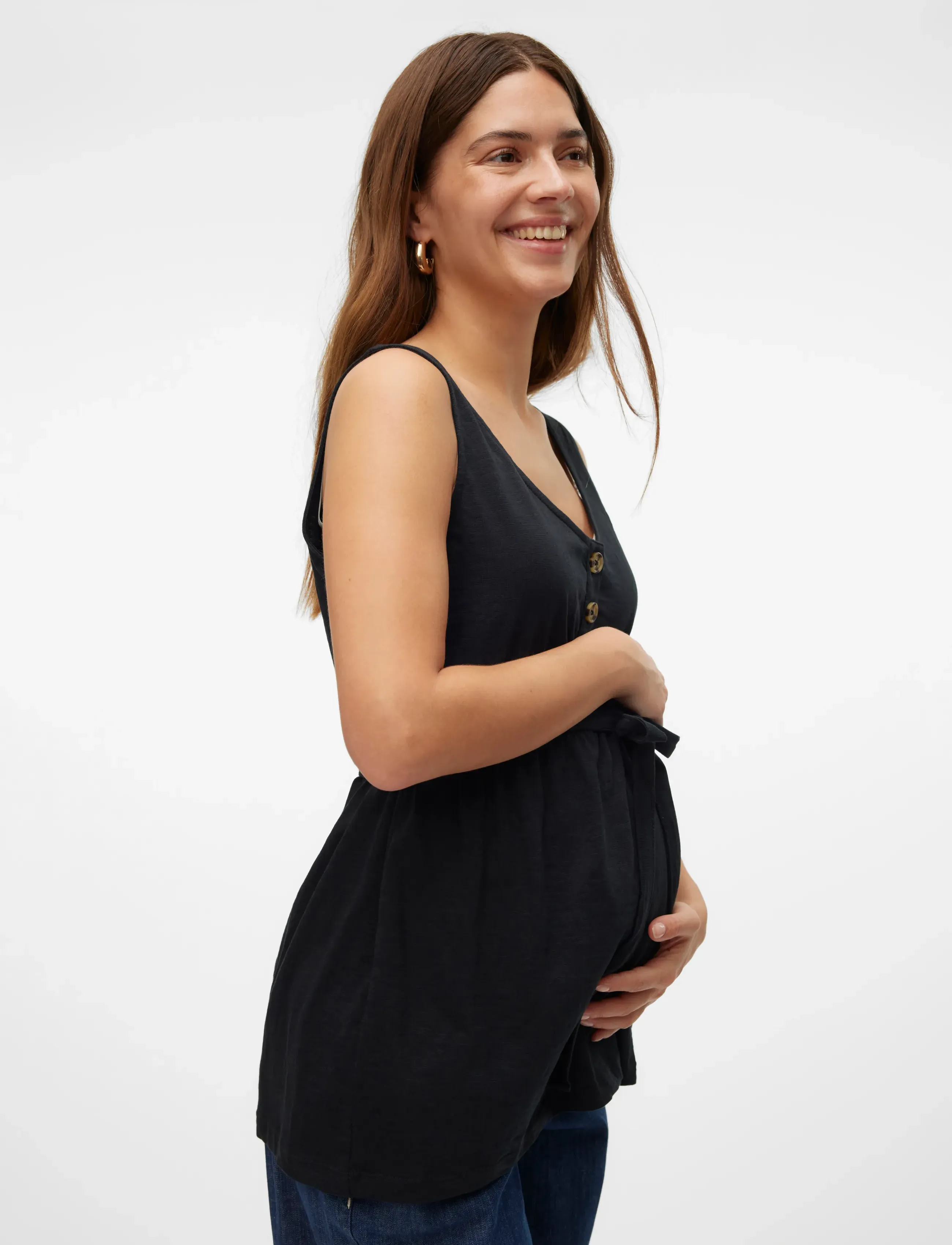Mamalicious MLIVY LIA SL JRS TOP 2F NOOS - Bluser - BLACK / black