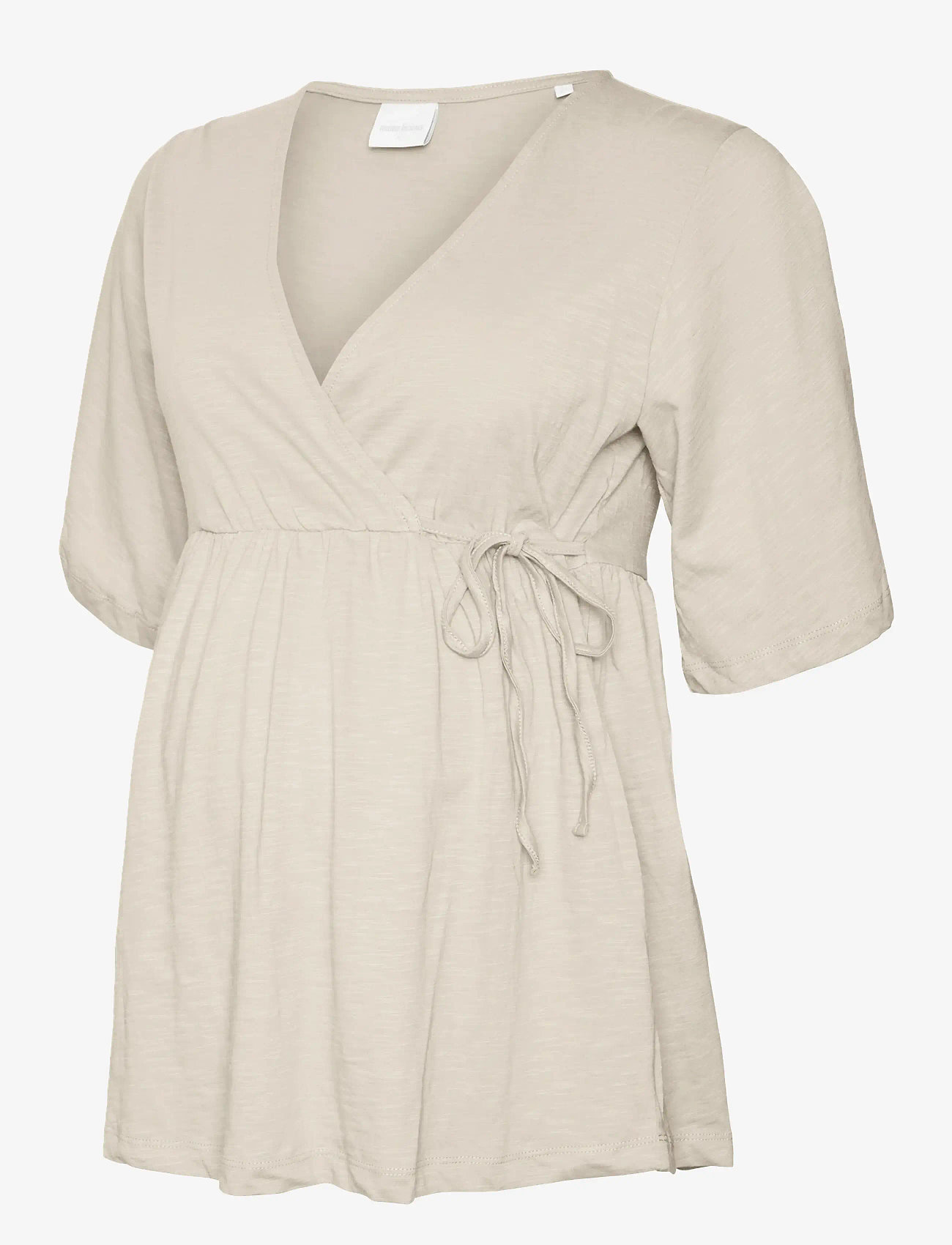 Mamalicious - MLKALYNA TESS 2/4 JRS TOP 2F - alussärgid - birch - 0