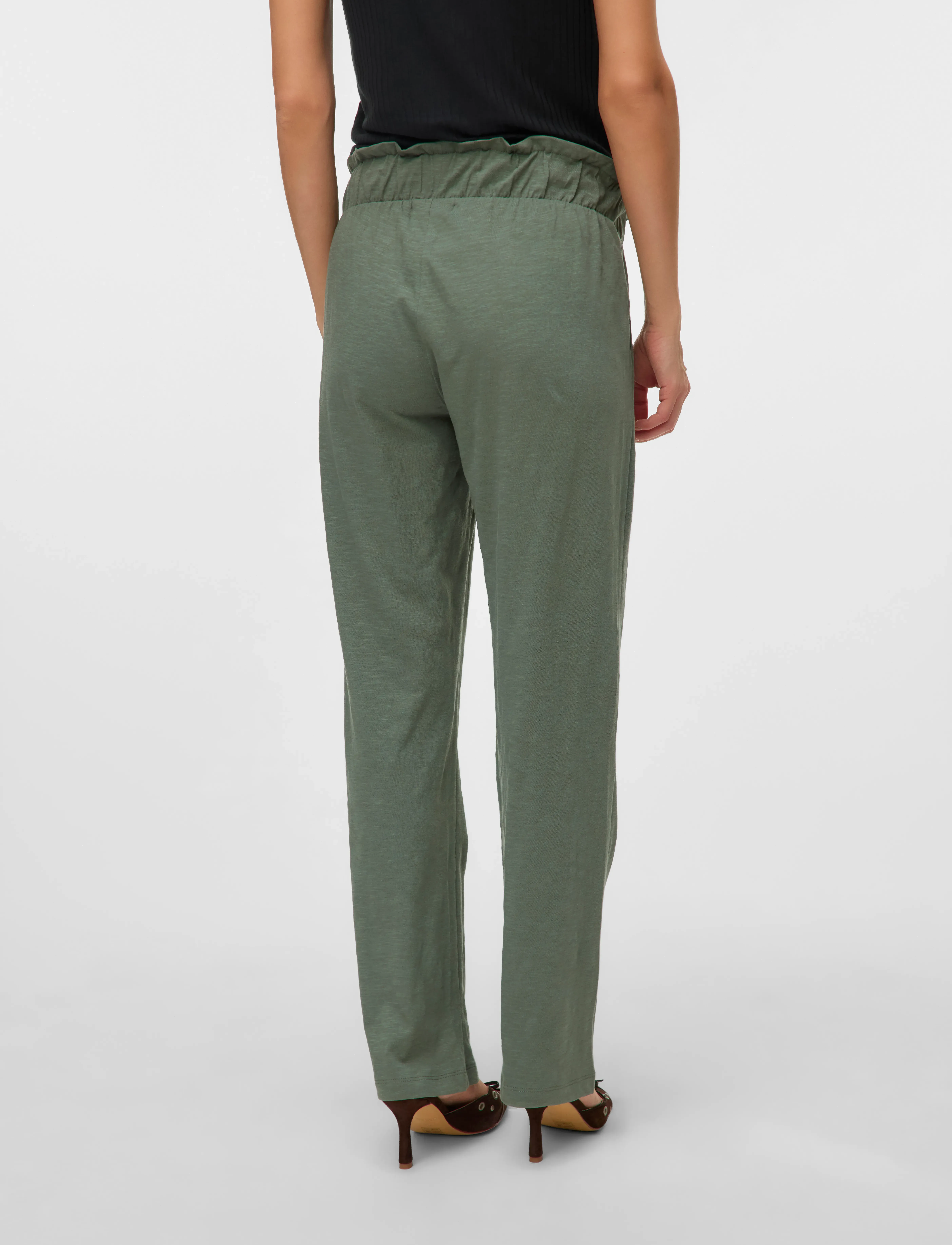 Mamalicious - MLIVY JRS PANTS NOOS - hose mit geradem bein - agave green - 2