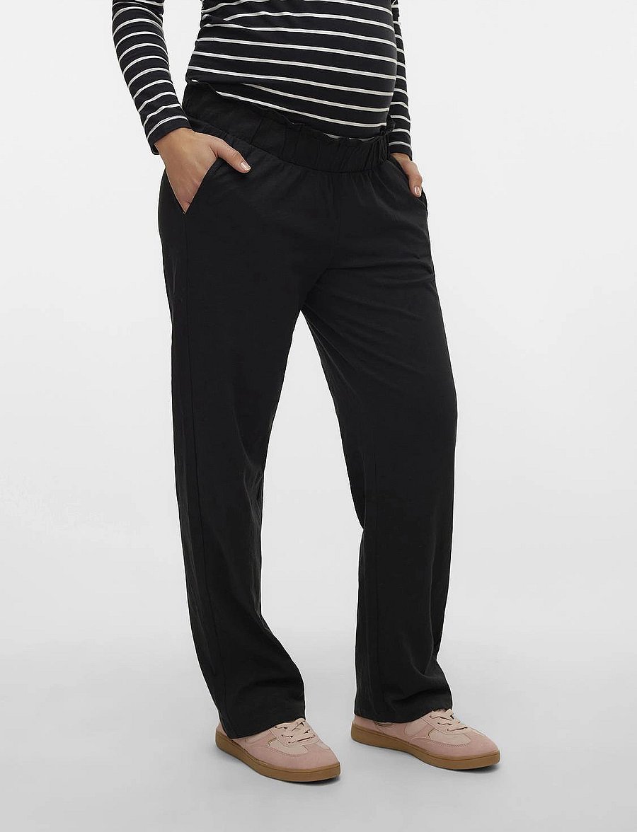 Mamalicious - MLIVY JRS PANTS NOOS - underdele - black - 3