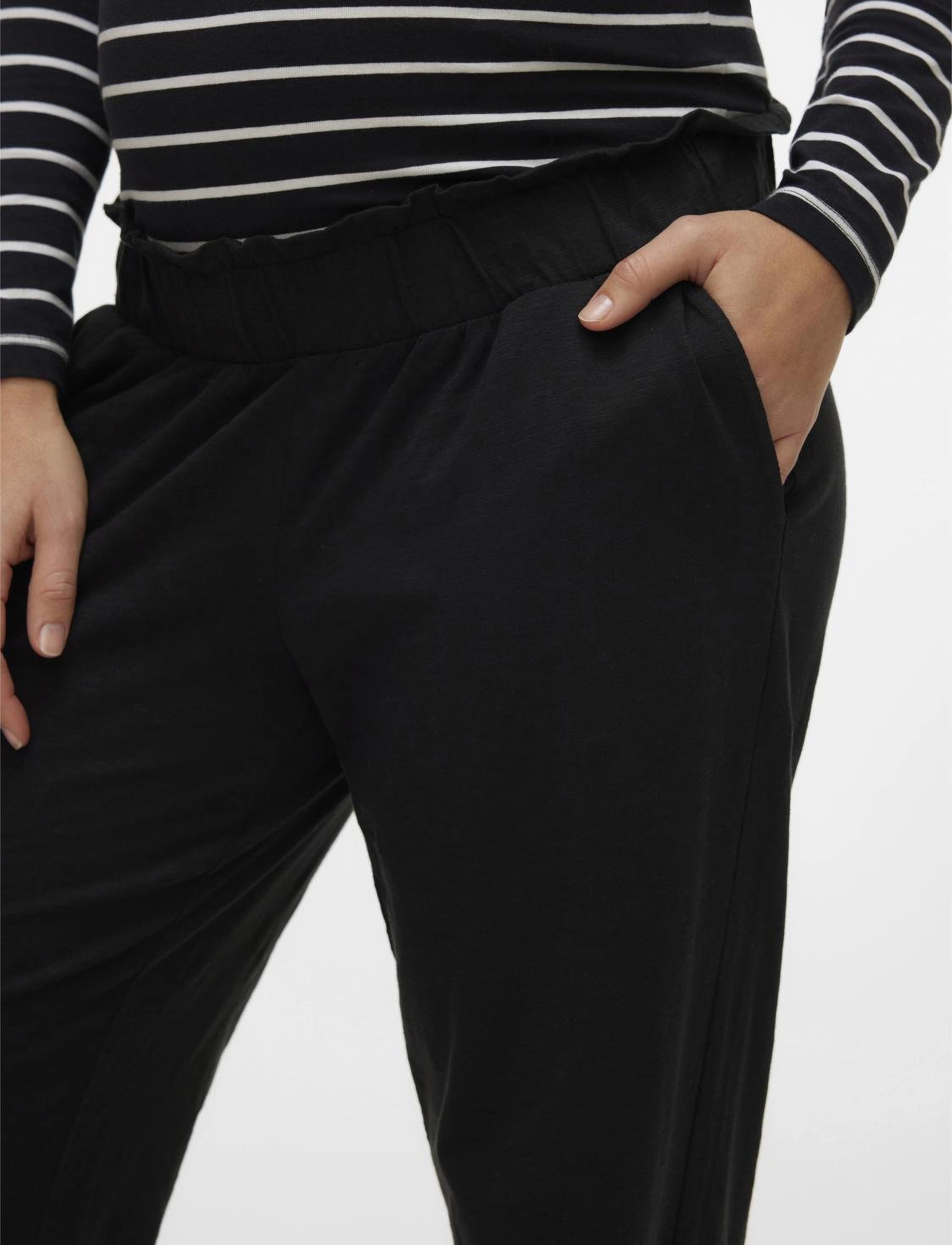 Mamalicious - MLIVY JRS PANTS NOOS - apakšējais apģērbs - black - 4