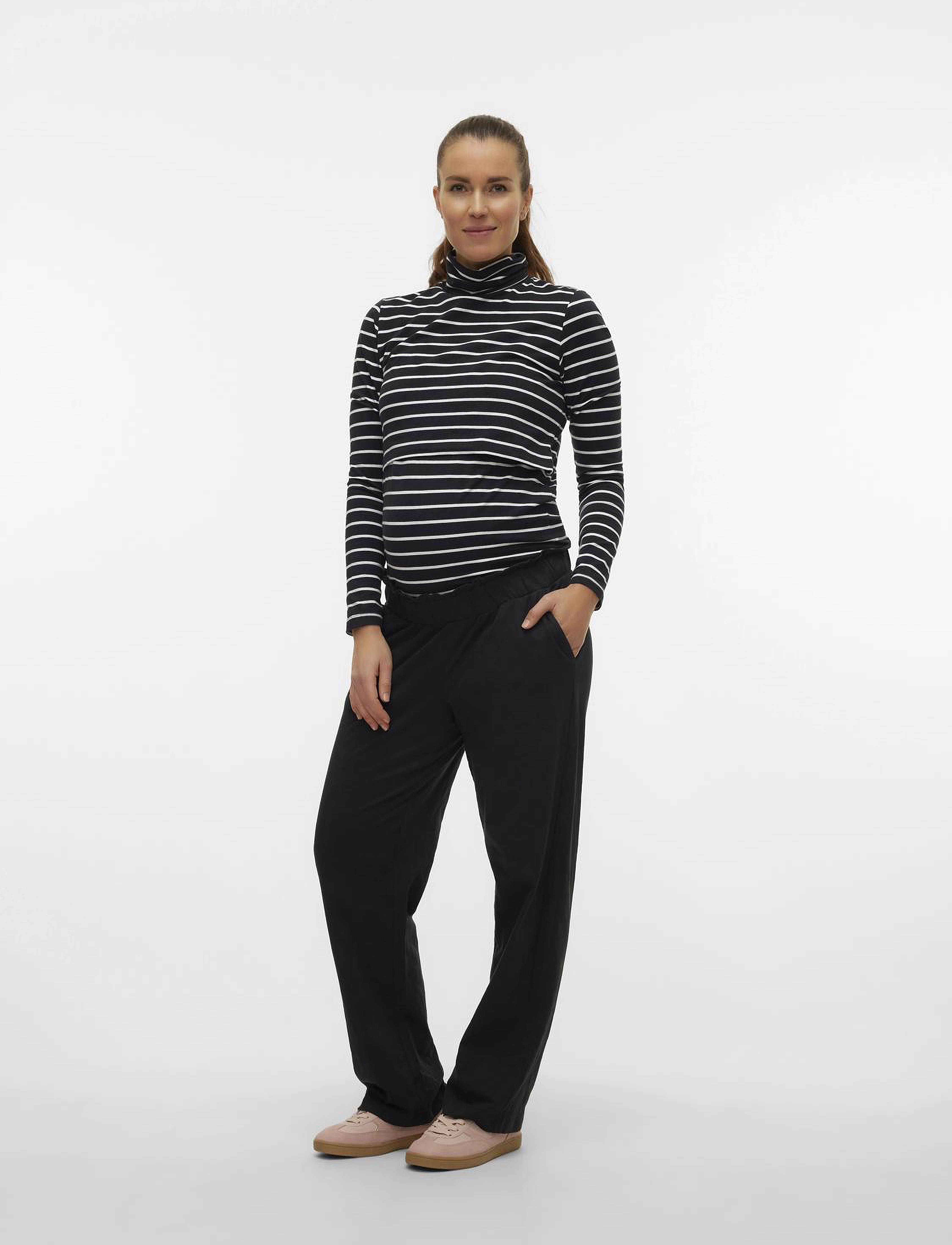 Mamalicious - MLIVY JRS PANTS NOOS - apakšējais apģērbs - black - 5