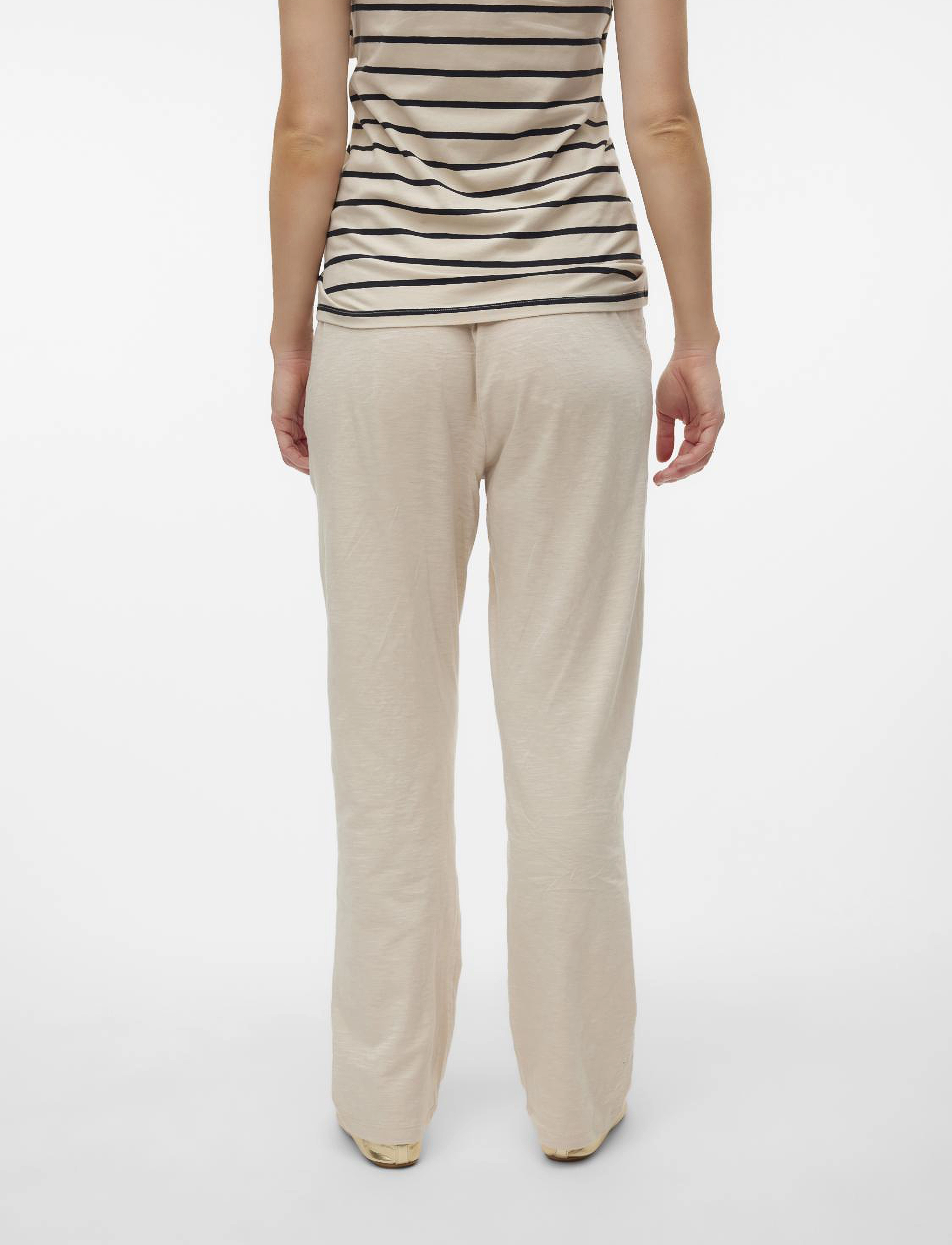 Mamalicious - MLIVY JRS PANTS NOOS - sirge säärega püksid - french oak - 2