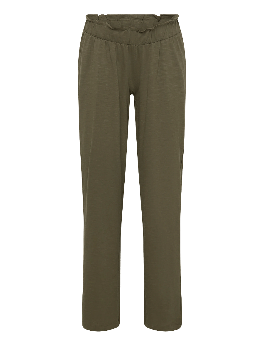 Mamalicious - MLIVY JRS PANTS NOOS - hose mit geradem bein - kalamata - 1