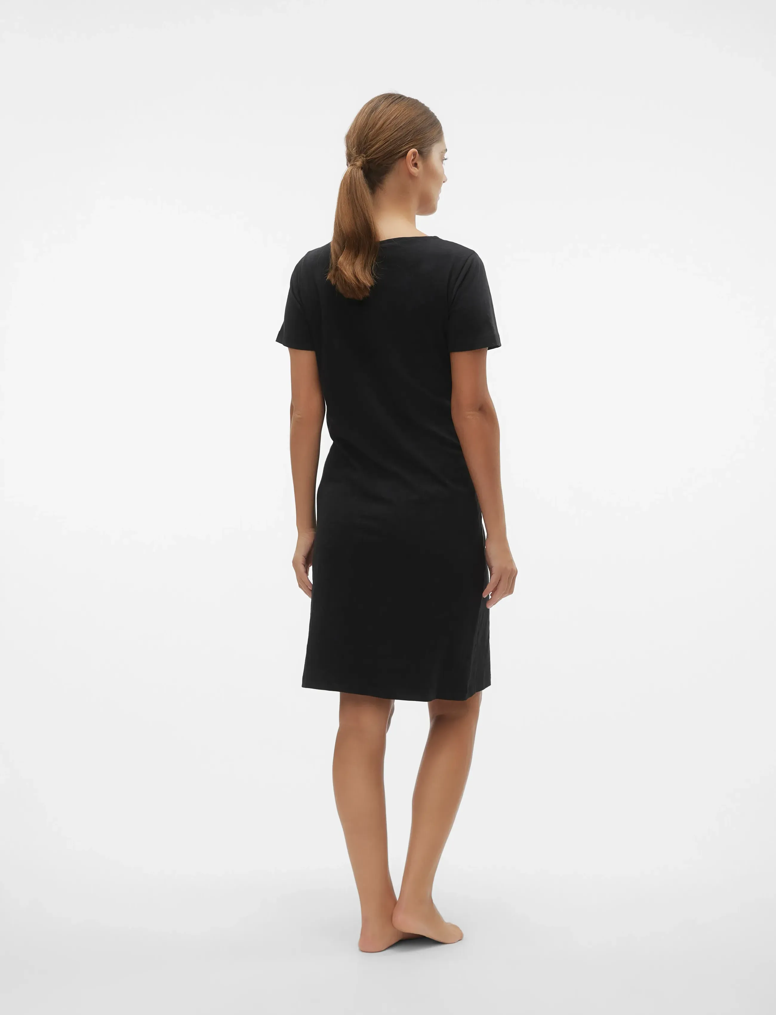 Mamalicious - MLMIRA SOLID JRS NIGHTGOWN 2F A. E. NOOS - die niedrigsten preise - black - 2