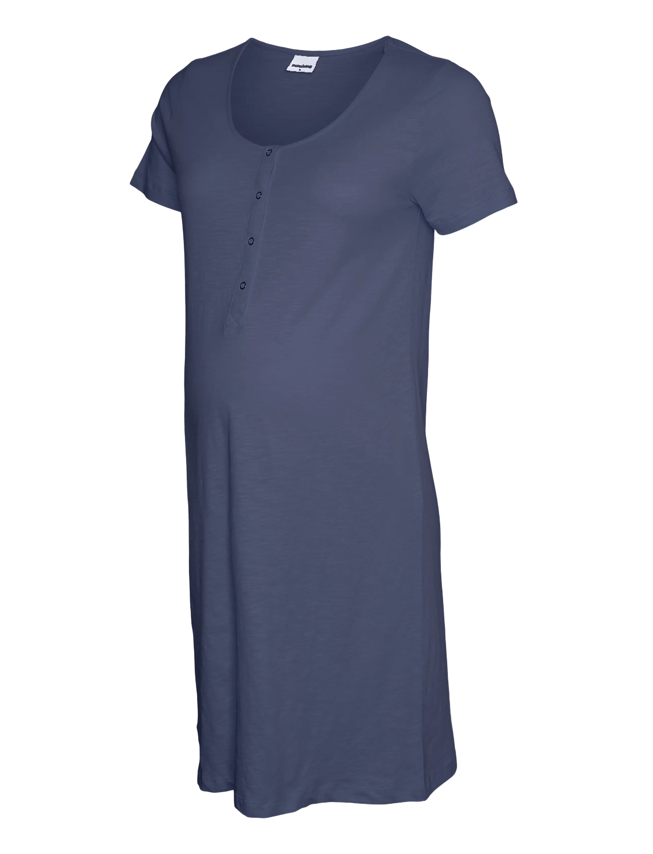 MAMALICIOUS Mlmira Solid Jrs Nightgown 2F A. E. Navy - XS - Damen