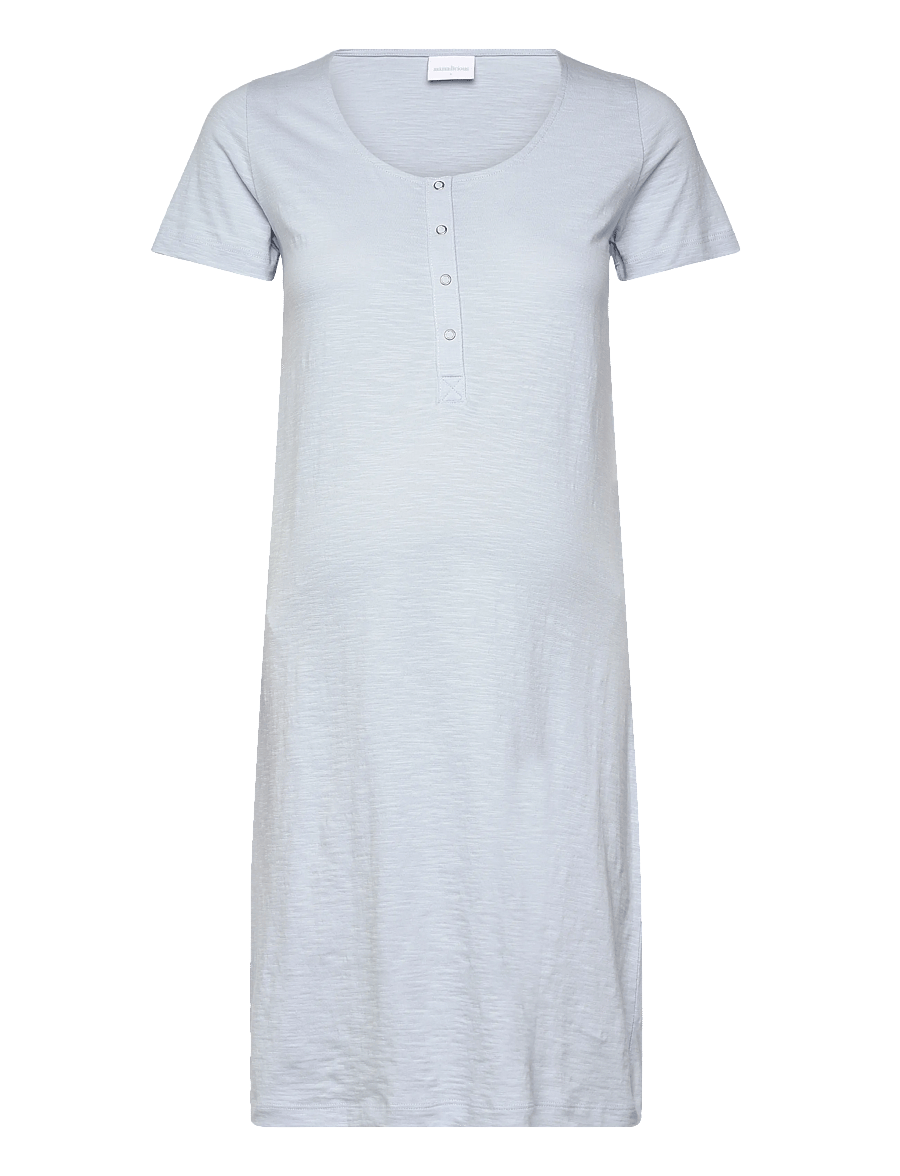 Mamalicious - MLMIRA SOLID JRS NIGHTGOWN 2F A. E. - kodu- ja ööriided - heather - 1