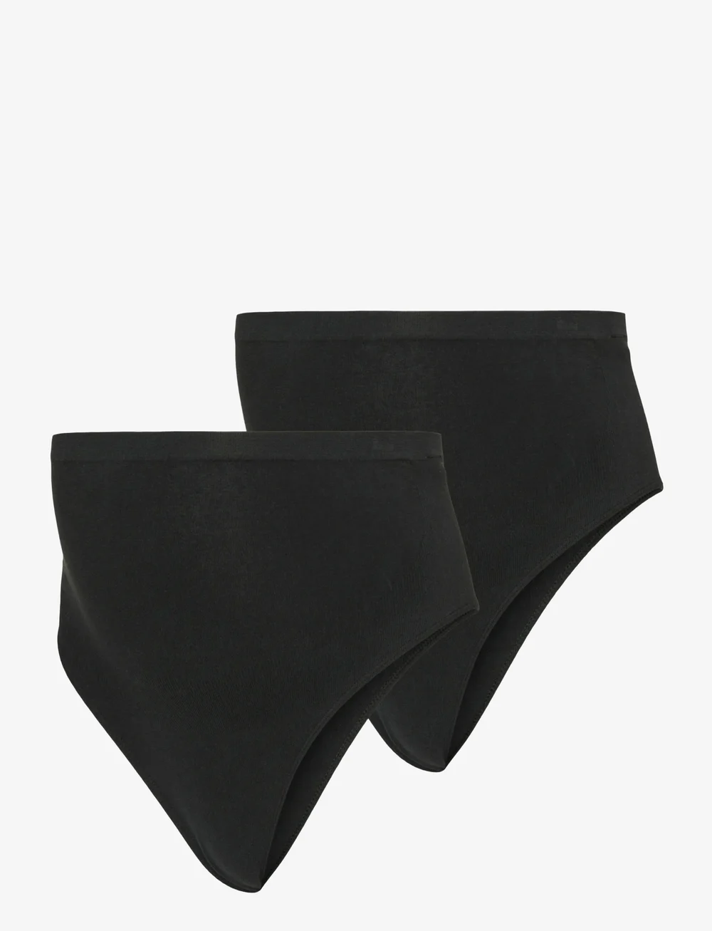 Mamalicious - MLHEAL COTTON G-STRING 2-P A. NOOS - pesu ja aluspesu - black - 1