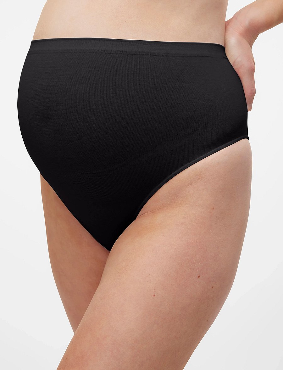 Mamalicious - MLHEAL COTTON G-STRING 2-P A. - aluspesu - black - 4