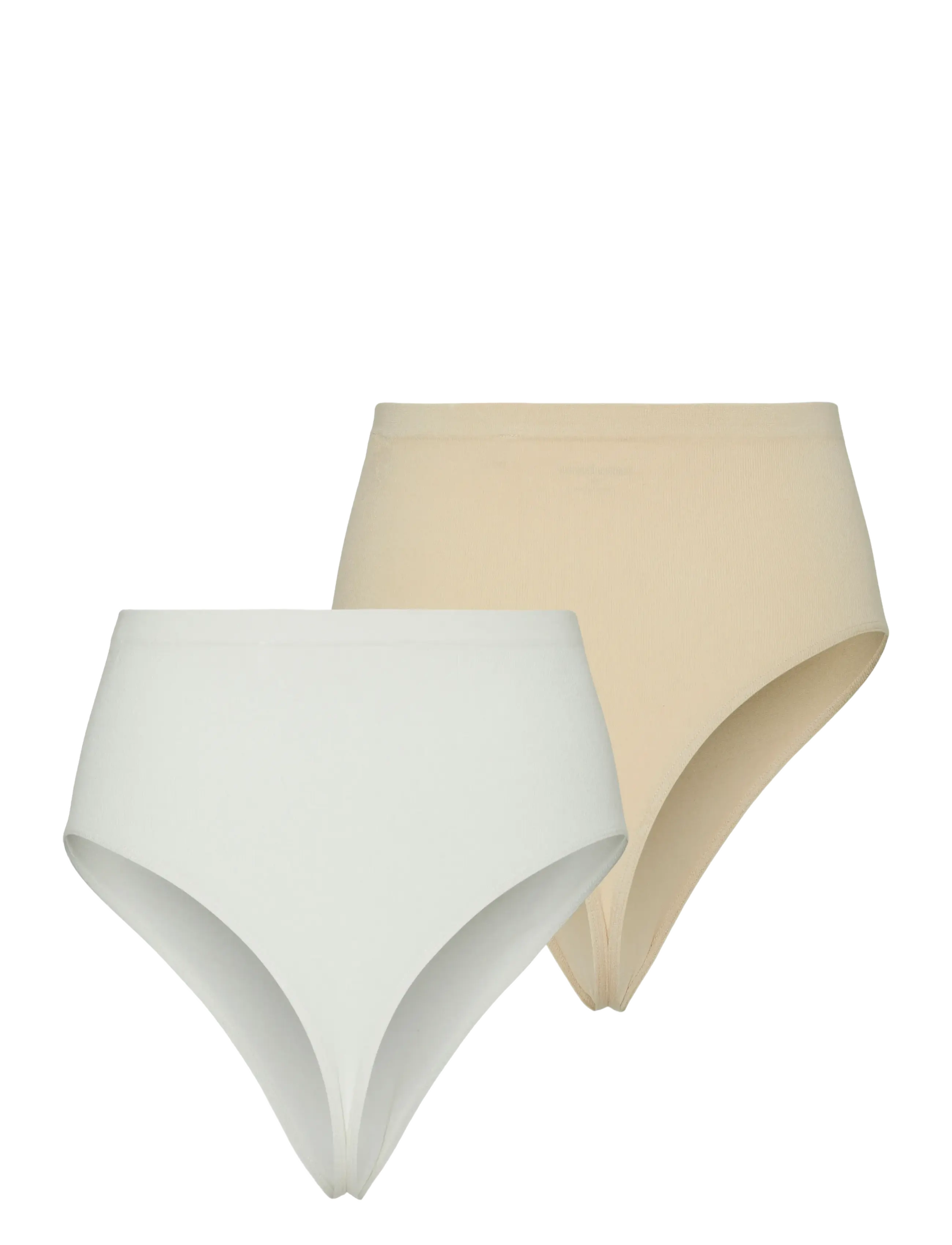 Mamalicious - MLHEAL COTTON G-STRING 2-P A. NOOS - undertøj - snow white - 2