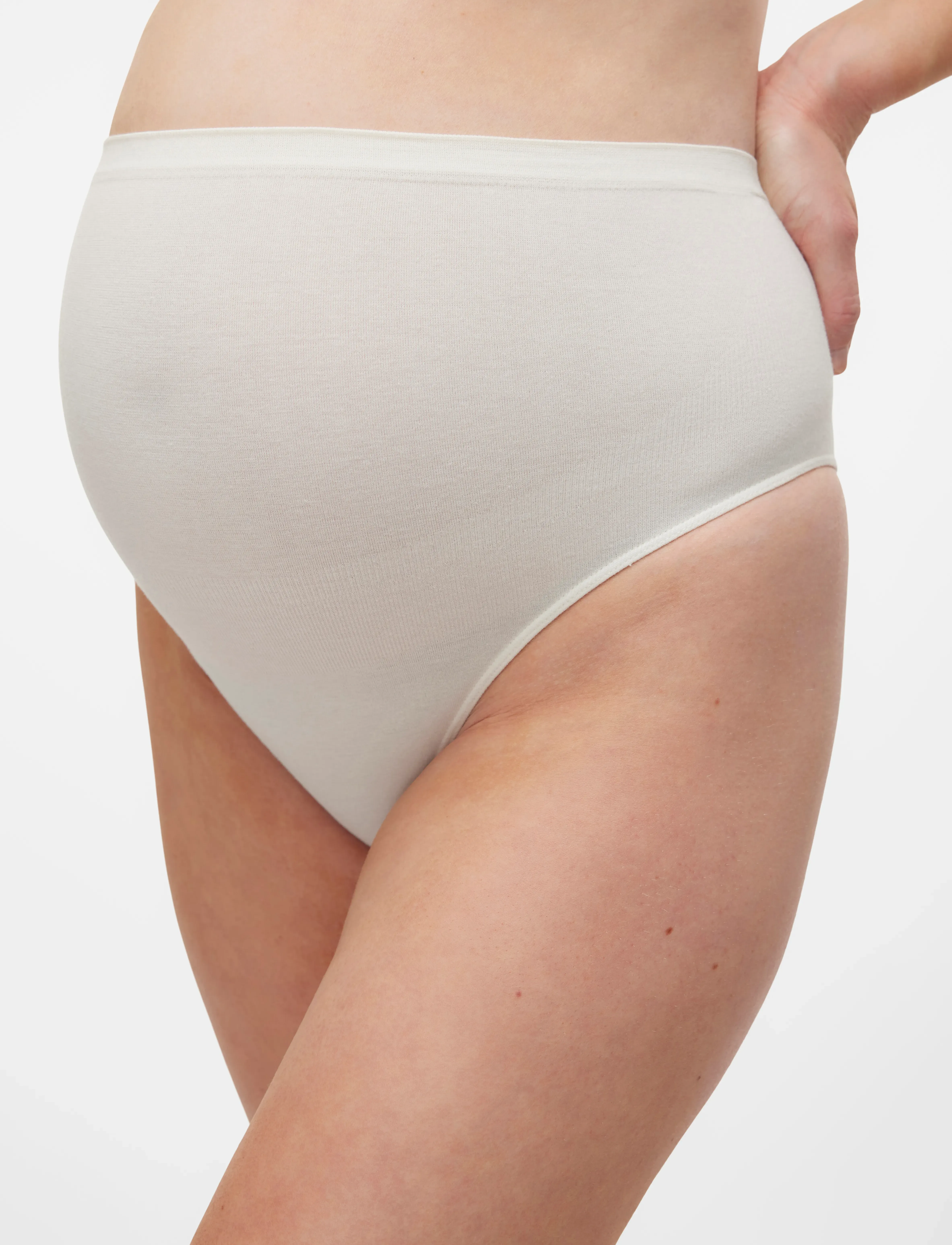 Mamalicious - MLHEAL COTTON G-STRING 2-P A. NOOS - undertøj - snow white - 5