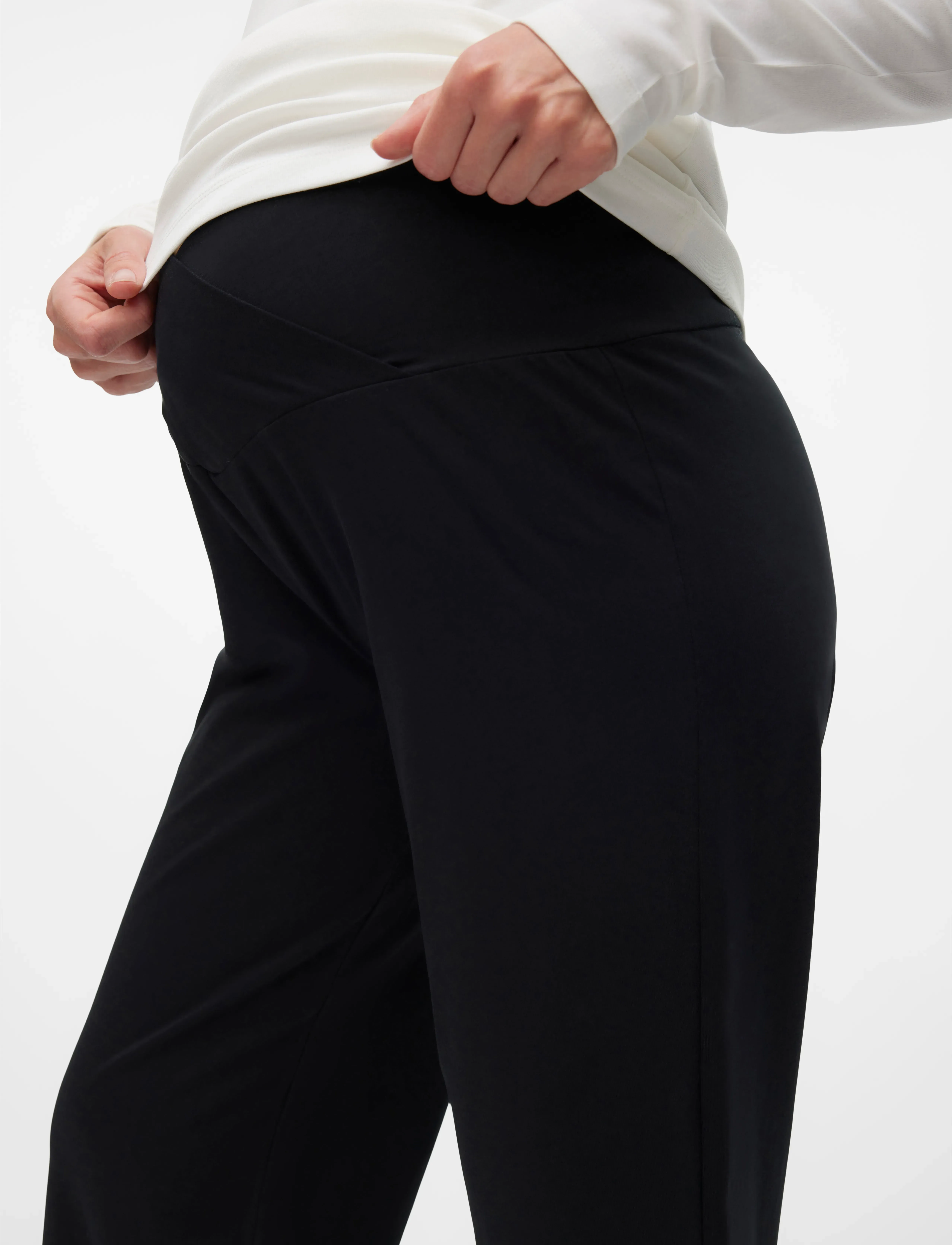 Mamalicious - MLSELMA JRS PANT 2F - black - 4