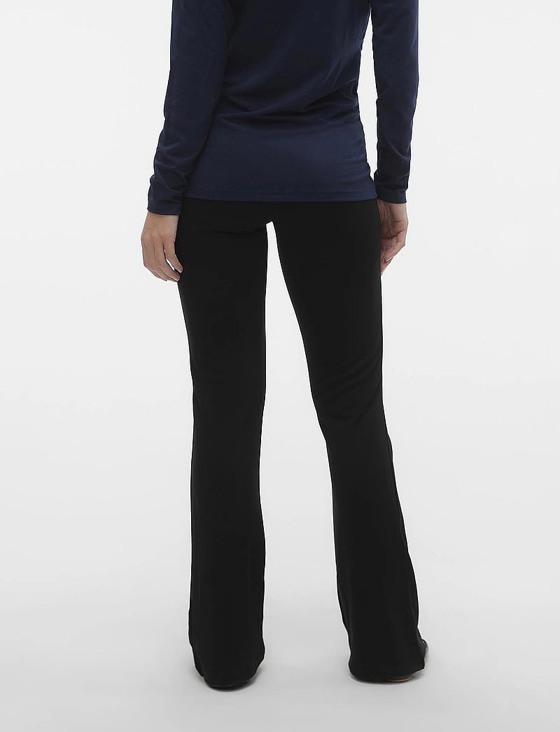 Mamalicious - MLLUNA JRS PINTUCK FLARE PANT A. NOOS - black - 2