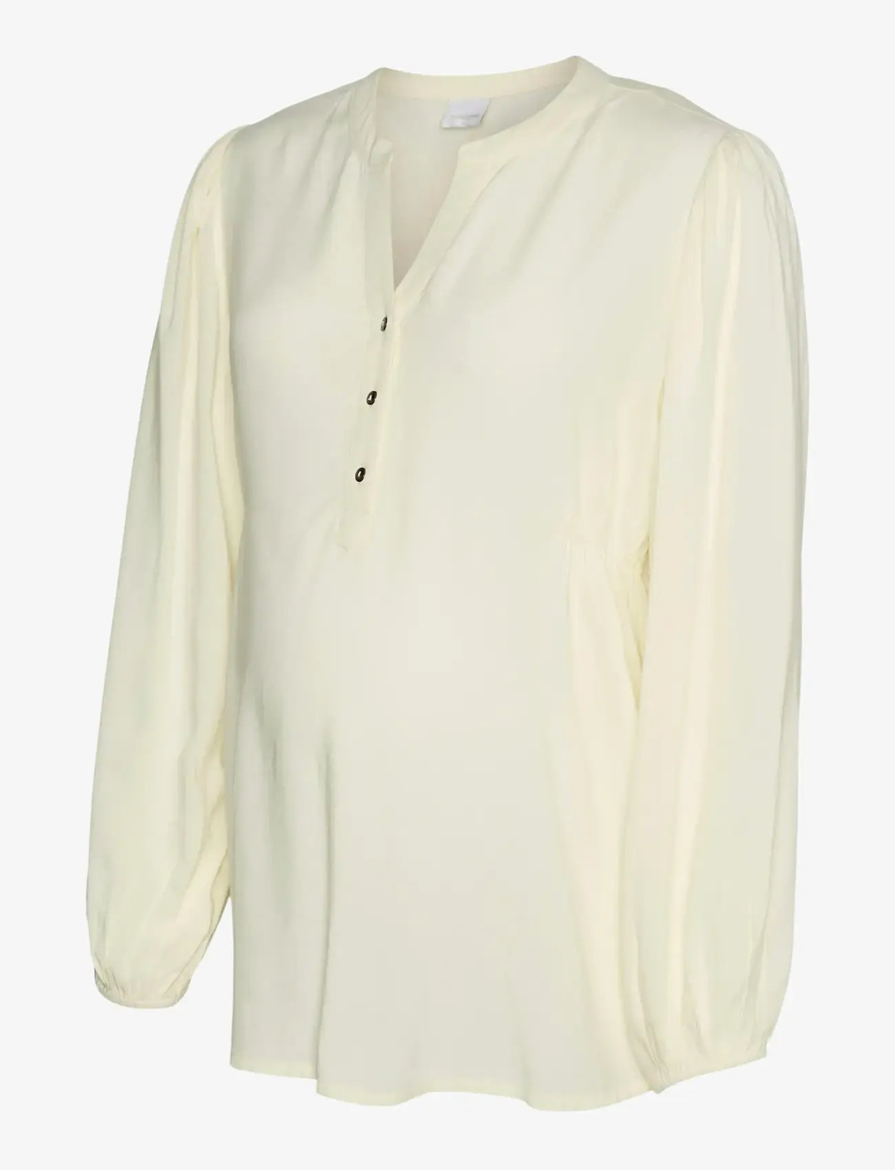 Mamalicious - MLMERCY LIA L/S WO TOP 2F NOOS - pitkähihaiset puserot - birch - 2