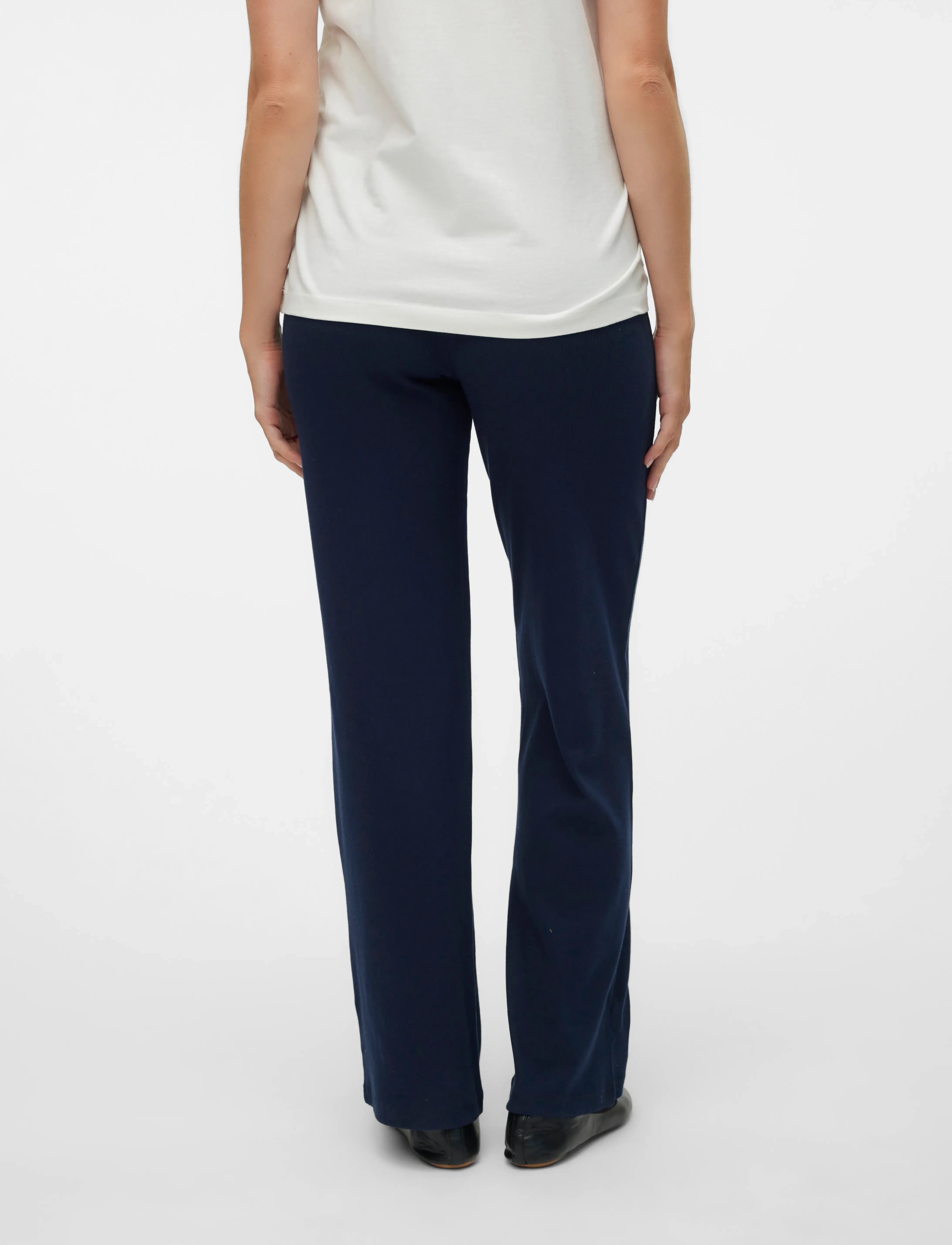 Mamalicious - MLEMILY JRS HW RELAXED LEGGINGS NOOS - underdele - navy blazer - 2