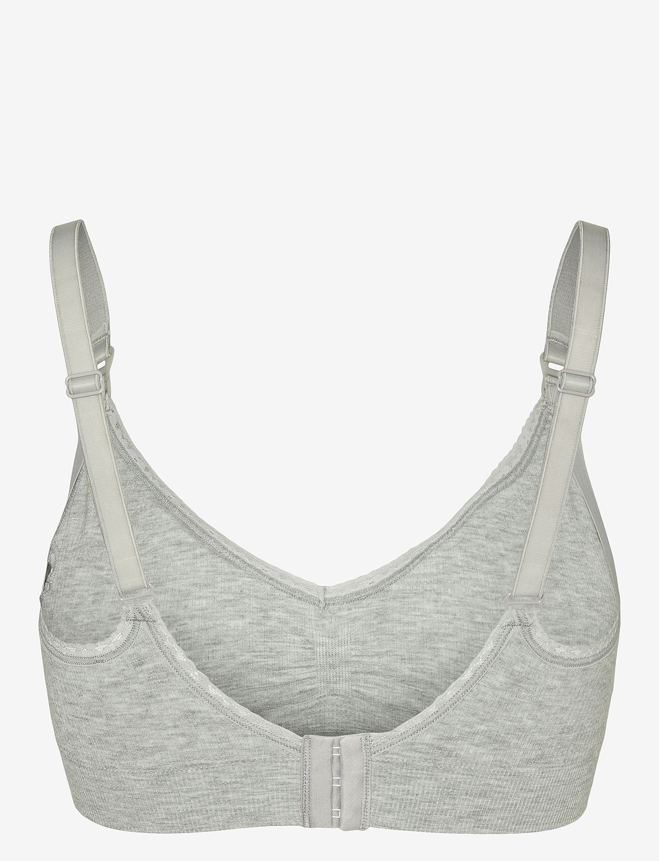 Mamalicious - MLMILU FEED ME BRA 2F - light grey melange - 1