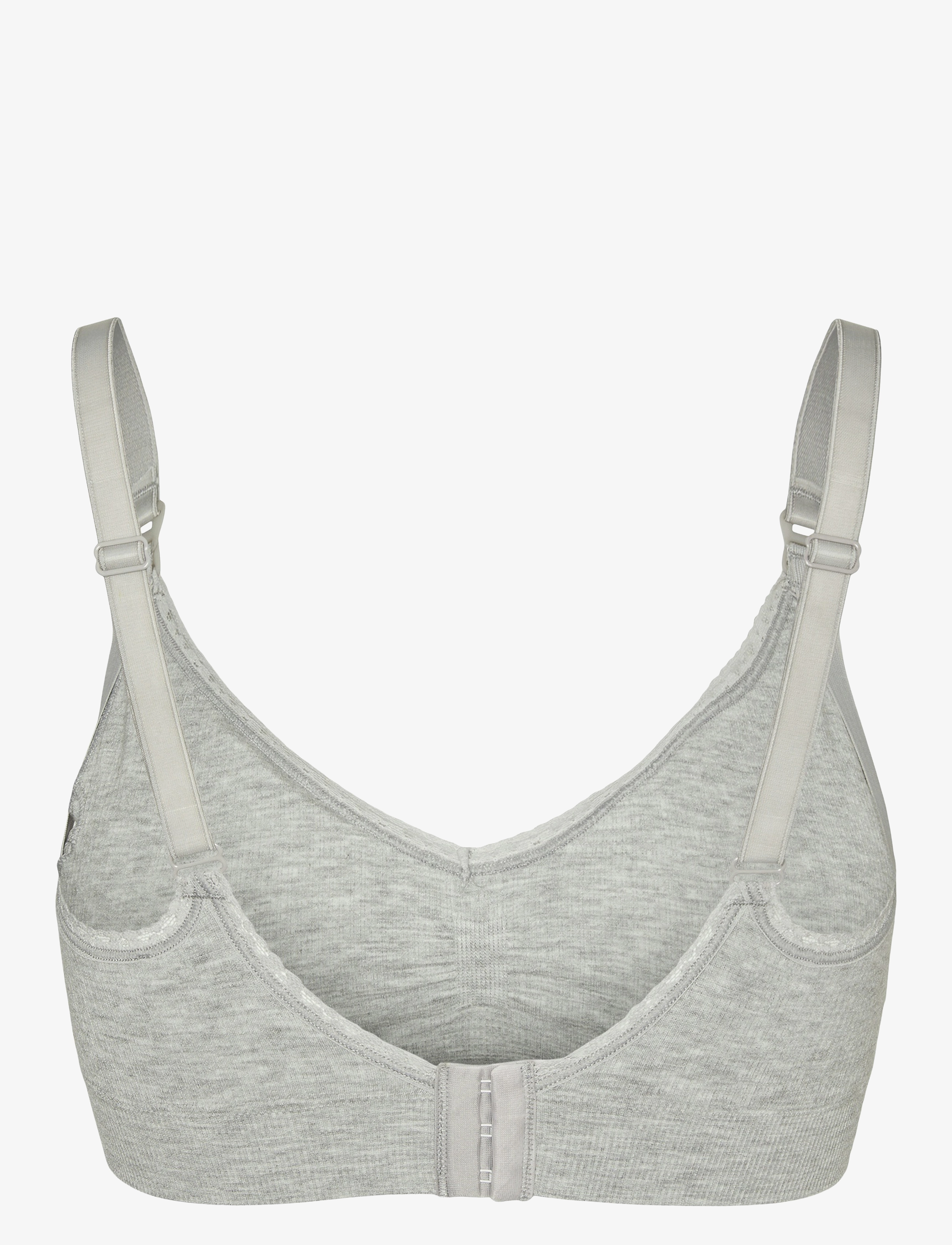 Mamalicious - MLMILU FEED ME BRA 2F - light grey melange - 2
