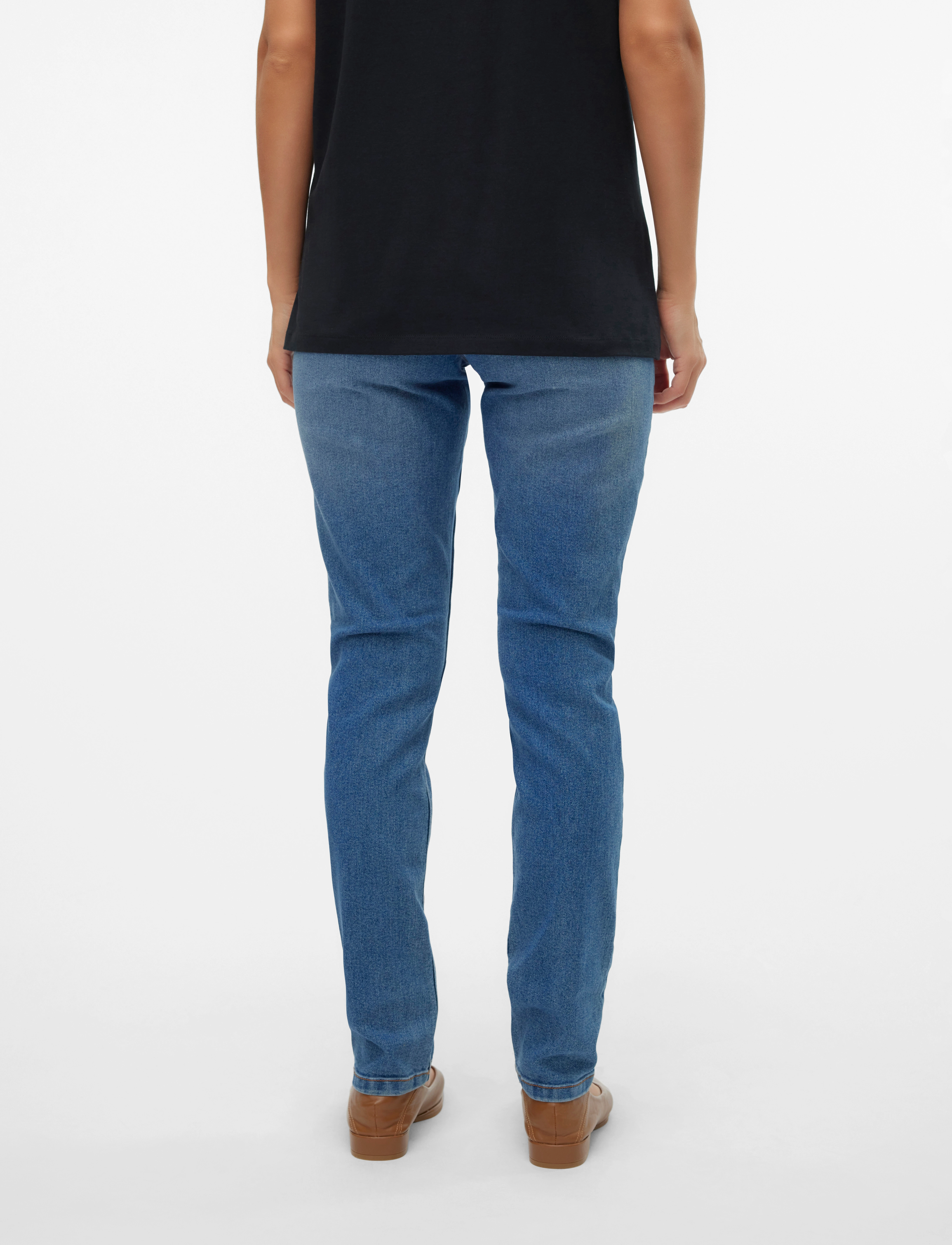 Mamalicious - MLOSLO SKINNY JEANS - laveste priser - medium blue denim - 3
