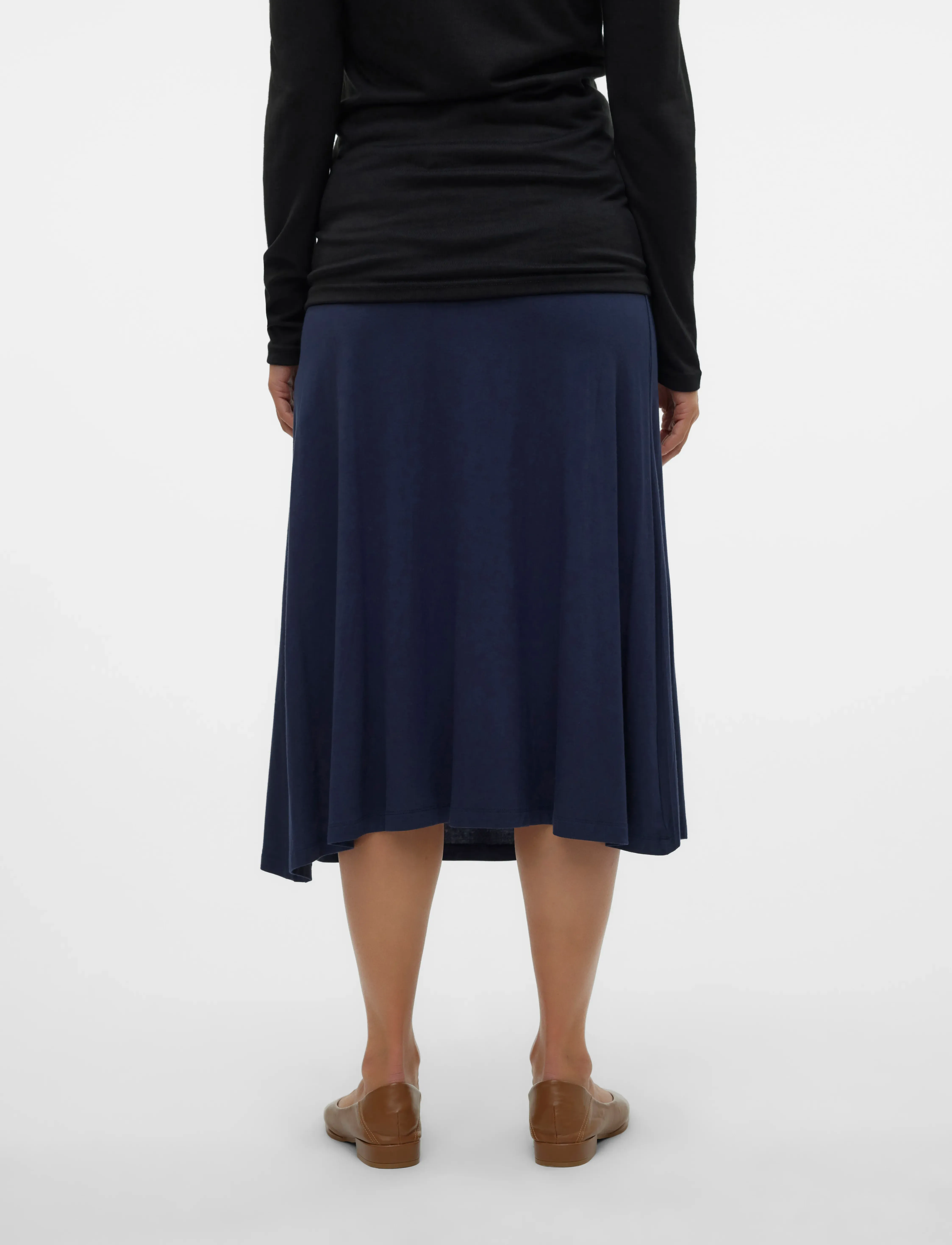 Mamalicious - MLALISON JRS A-LINE MIDI SKIRT - navy blazer - 2