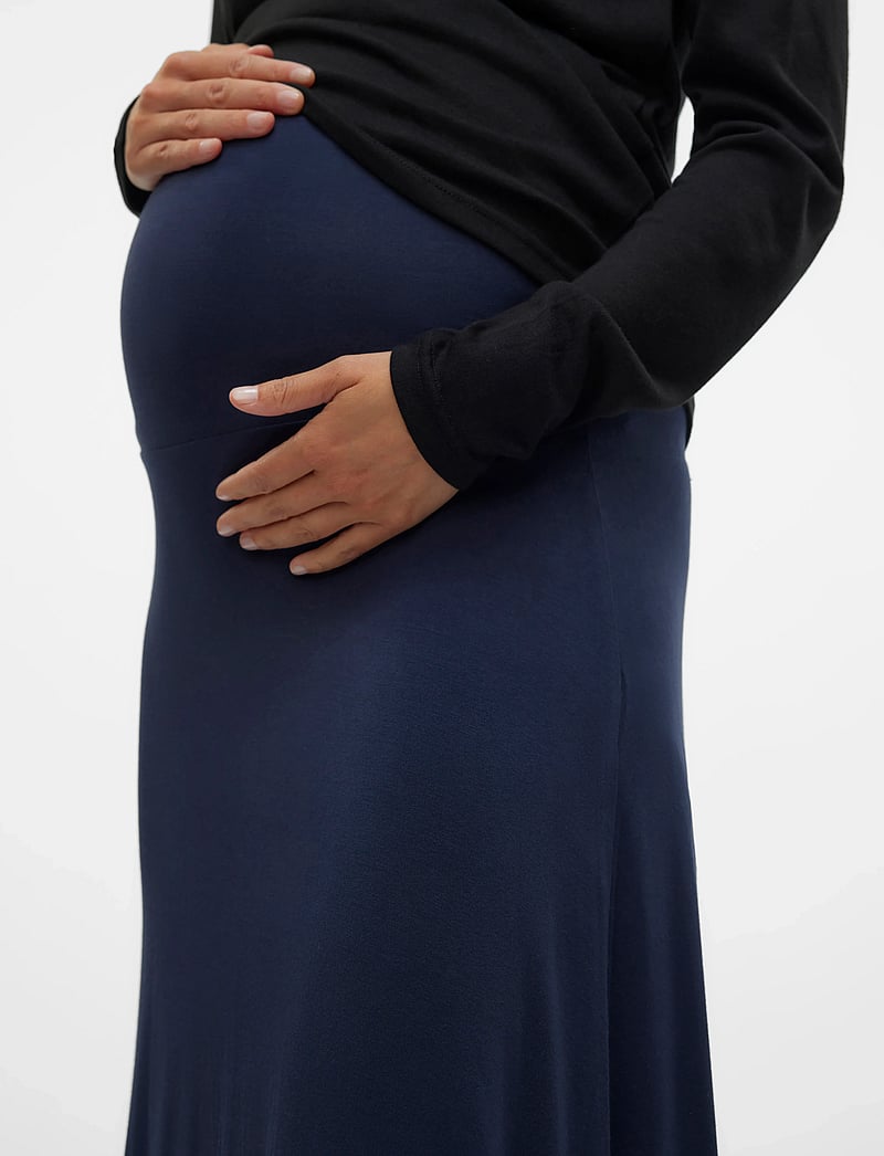 Mamalicious - MLALISON JRS A-LINE MIDI SKIRT - apatinės dalies rūbai - navy blazer - 3