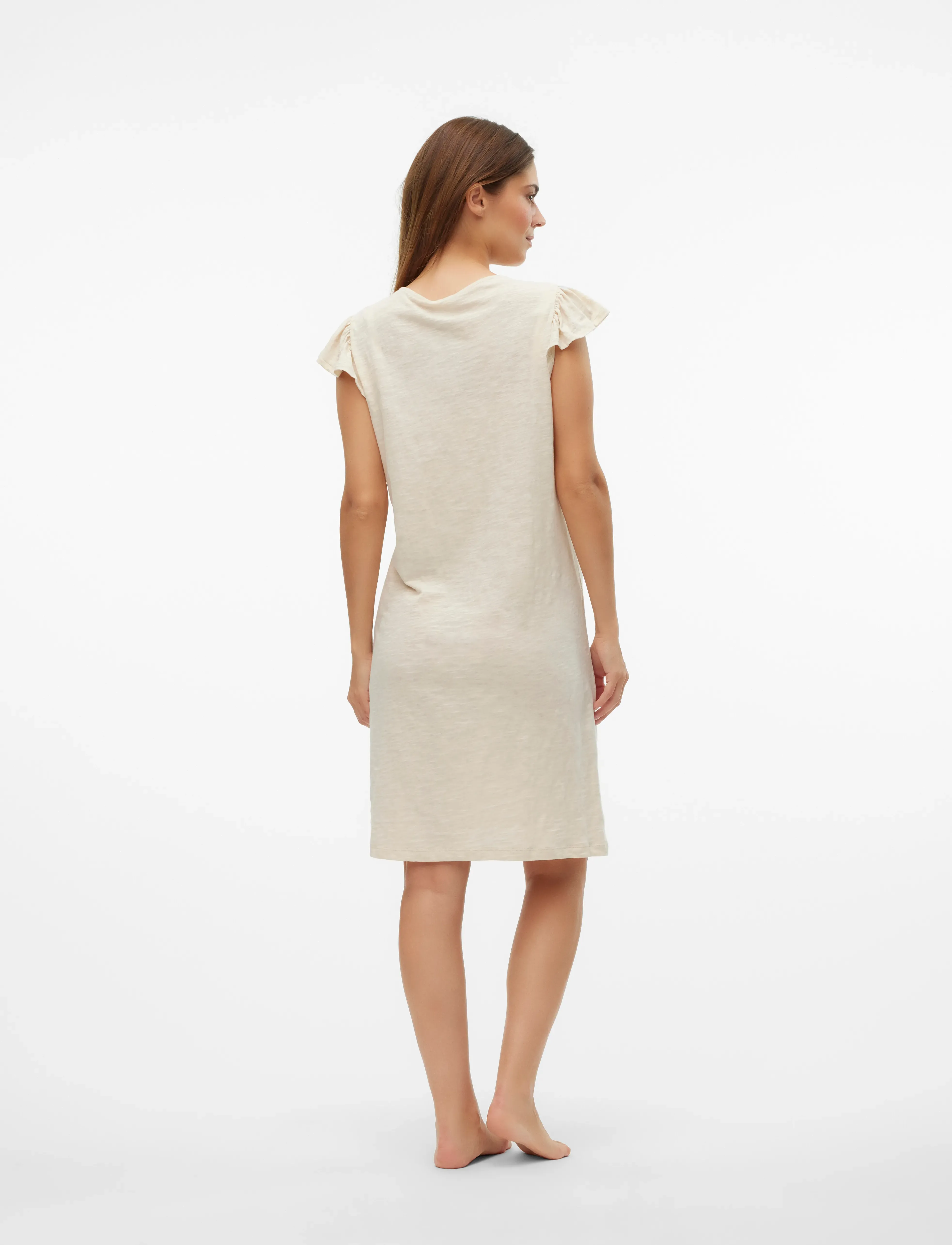 Mamalicious - MLIVANA LIA CAP JRS NIGHTGOWN 2F NOOS - birch - 2