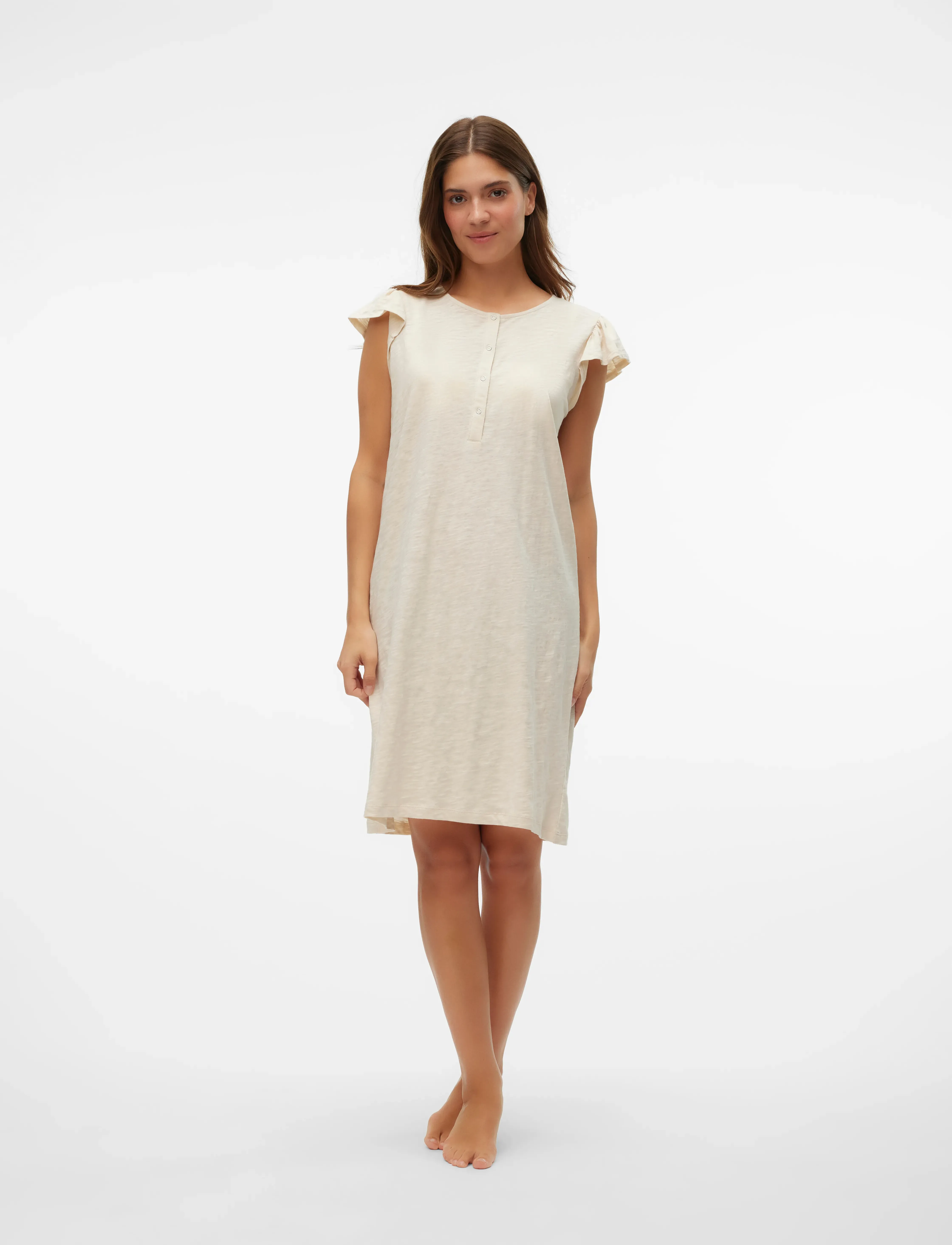 Mamalicious - MLIVANA LIA CAP JRS NIGHTGOWN 2F NOOS - birch - 4
