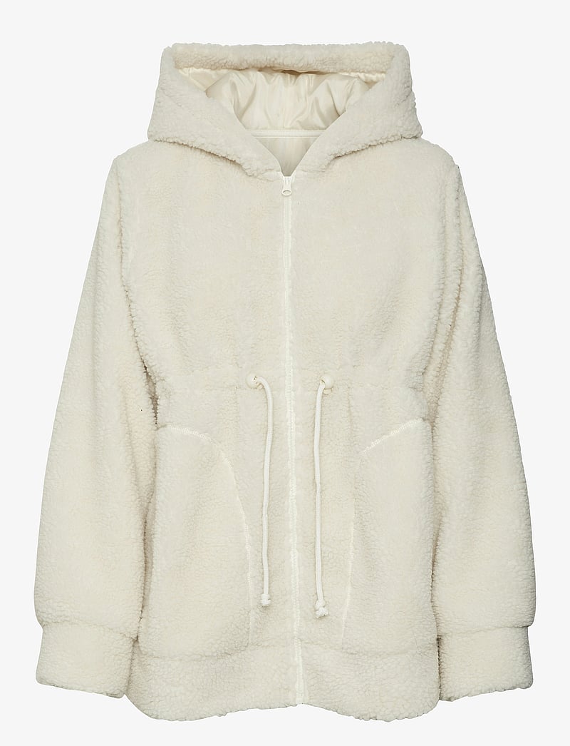 Mamalicious - MLRACHEL 3IN1 TEDDY JACKET NOOS - kunstpelz - birch - 2