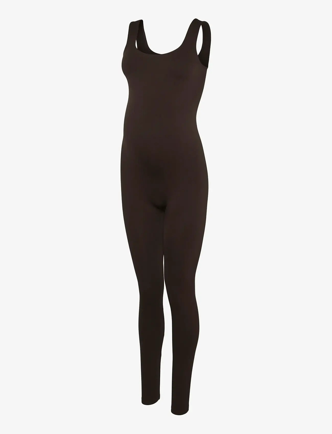 Mamalicious MLHEAL SL SEAMLESS JUMPSUIT - Jumpsuits - CHOCOLATE TORTE / brown