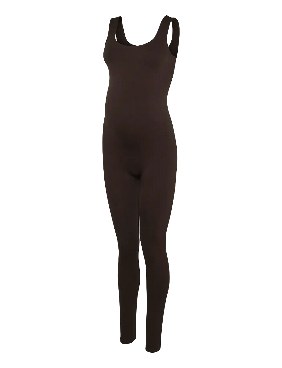 Mamalicious - MLHEAL SL SEAMLESS JUMPSUIT - hauts - chocolate torte - 1