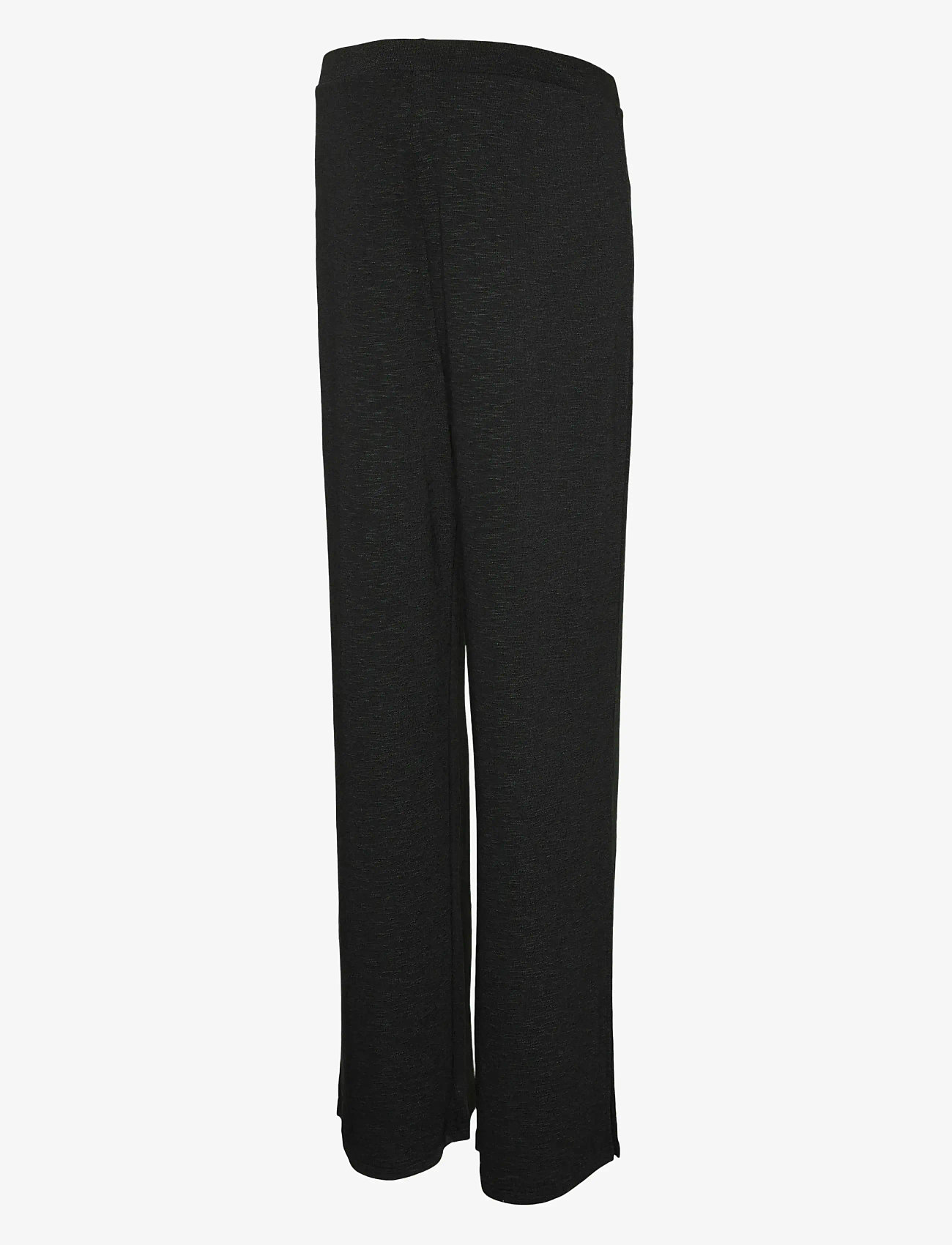 Mamalicious - MLFREDERIKKE WIDE SLIT JRS PANTS HW - jogginghosen - black - 1