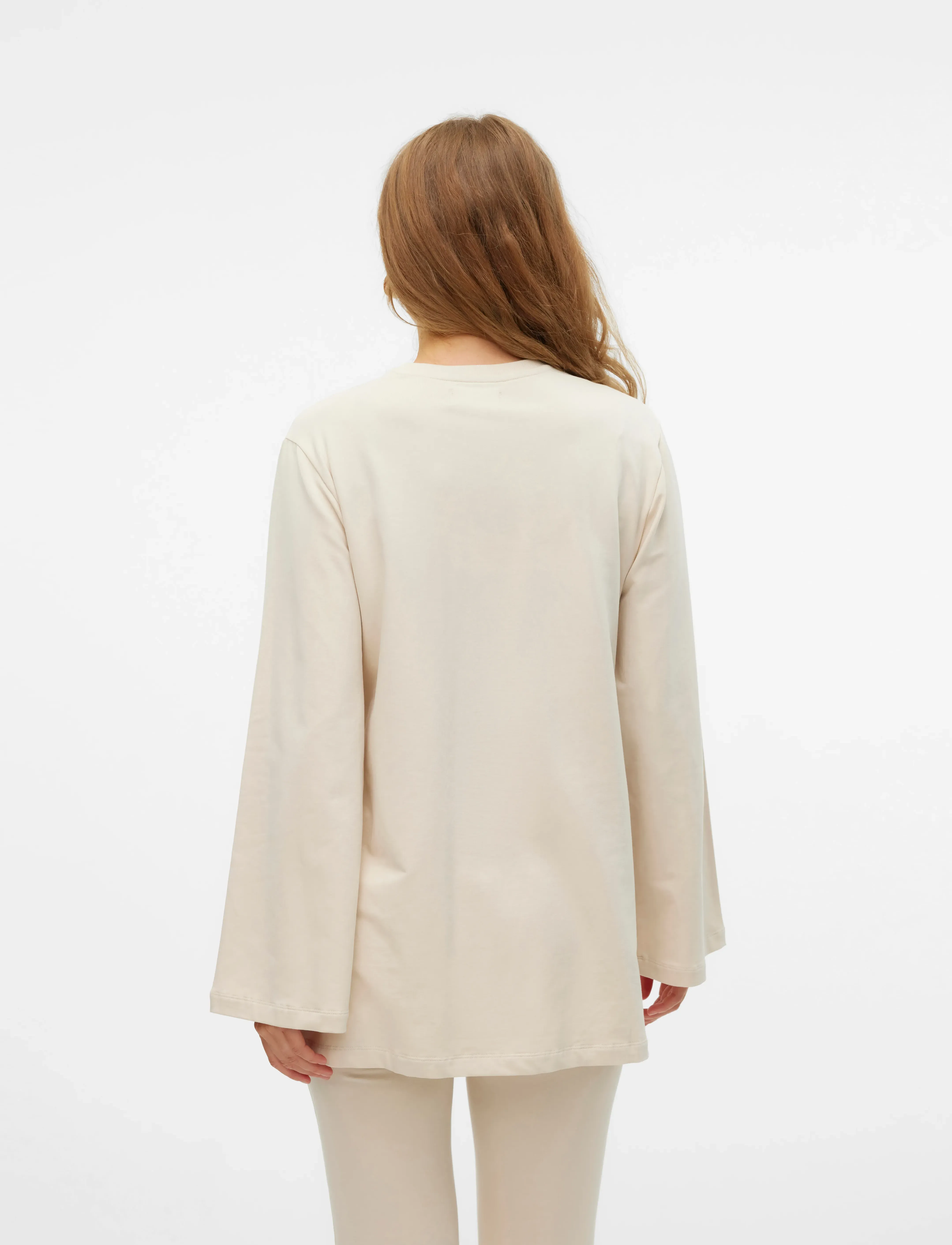 Mamalicious - MLSINE LS SWEAT TOP 2F - birch - 2