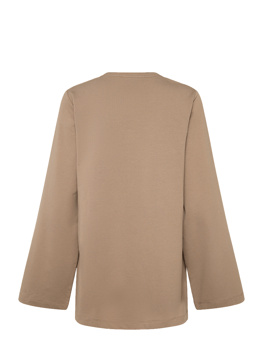Mamalicious - MLSINE LS SWEAT TOP 2F - oberteile - fossil - 2