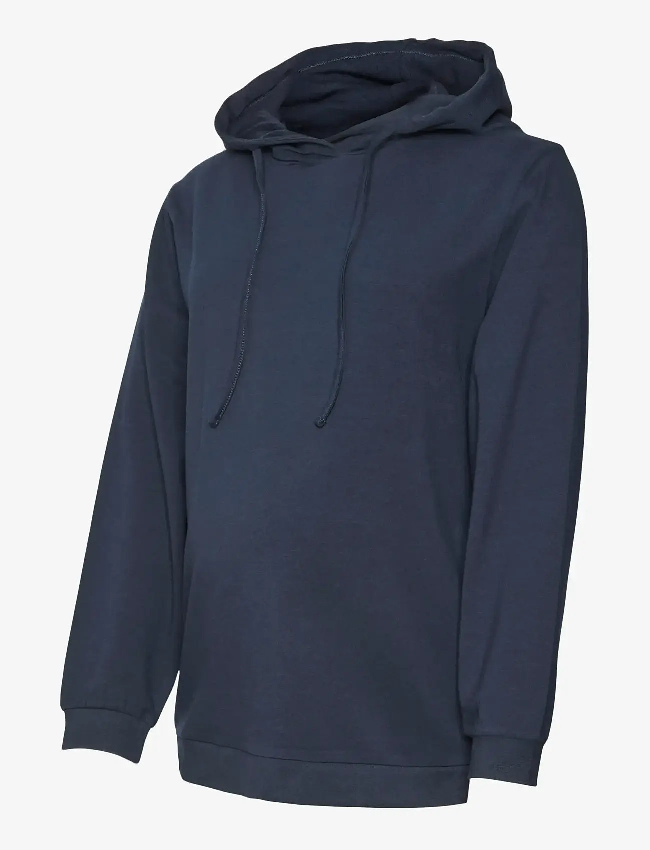 Mamalicious - MLMILLE L/S SWEAT HOOD NOOS - hoodies - navy blazer - 1