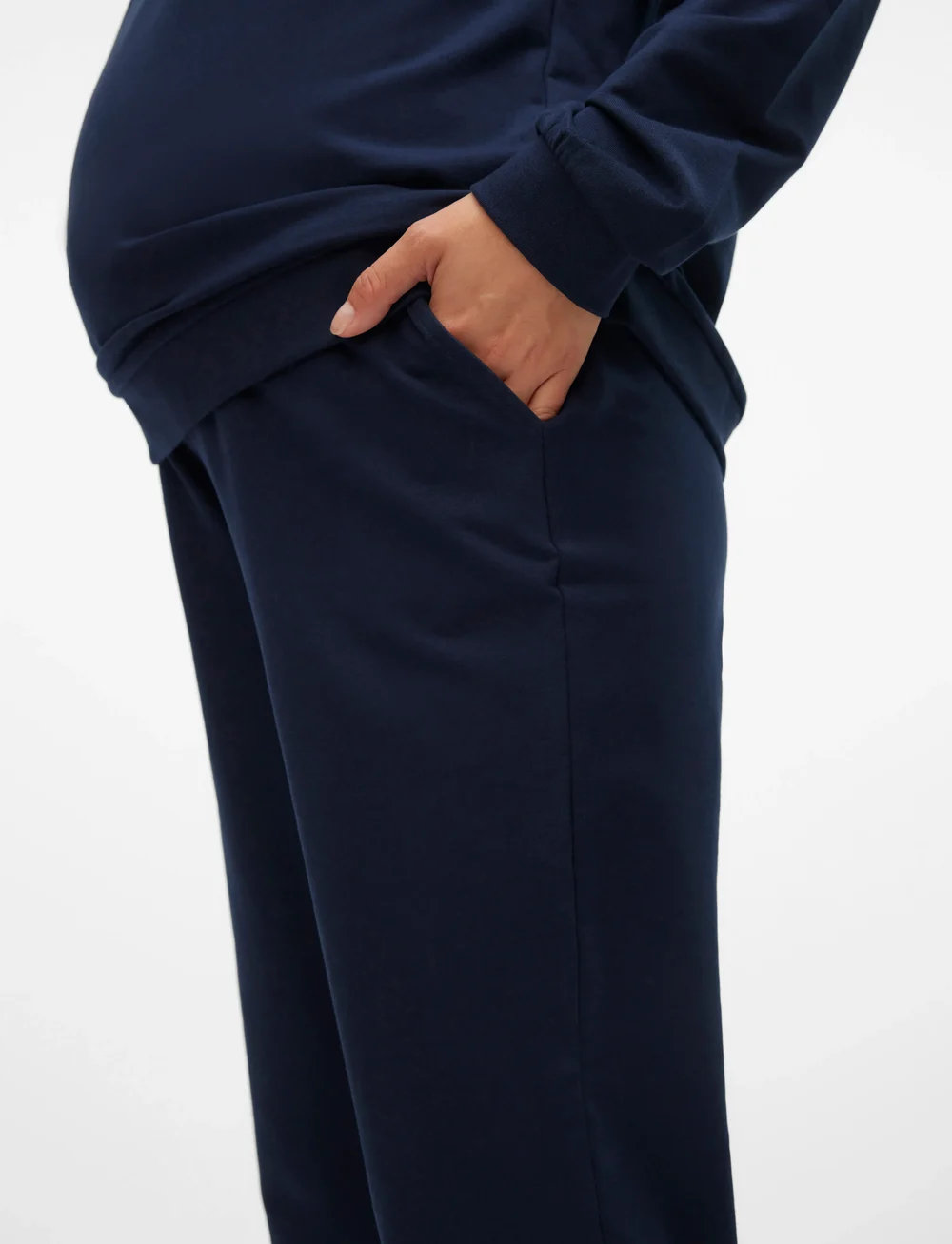 Mamalicious - MLMILLE SWEAT PANTS NOOS - hosen - navy blazer - 3