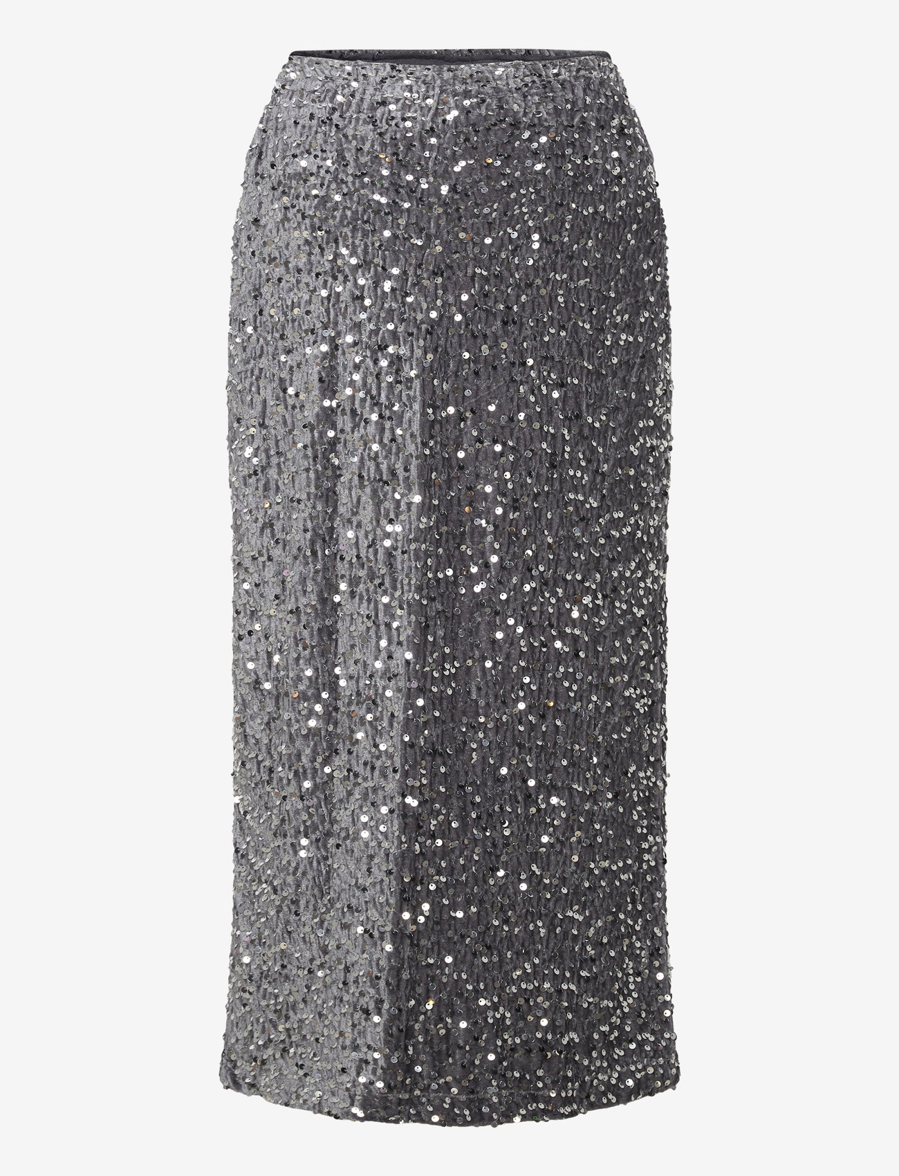Mamalicious MLGLITTER JRS SKIRT HW - Rokken - SILVER / silver