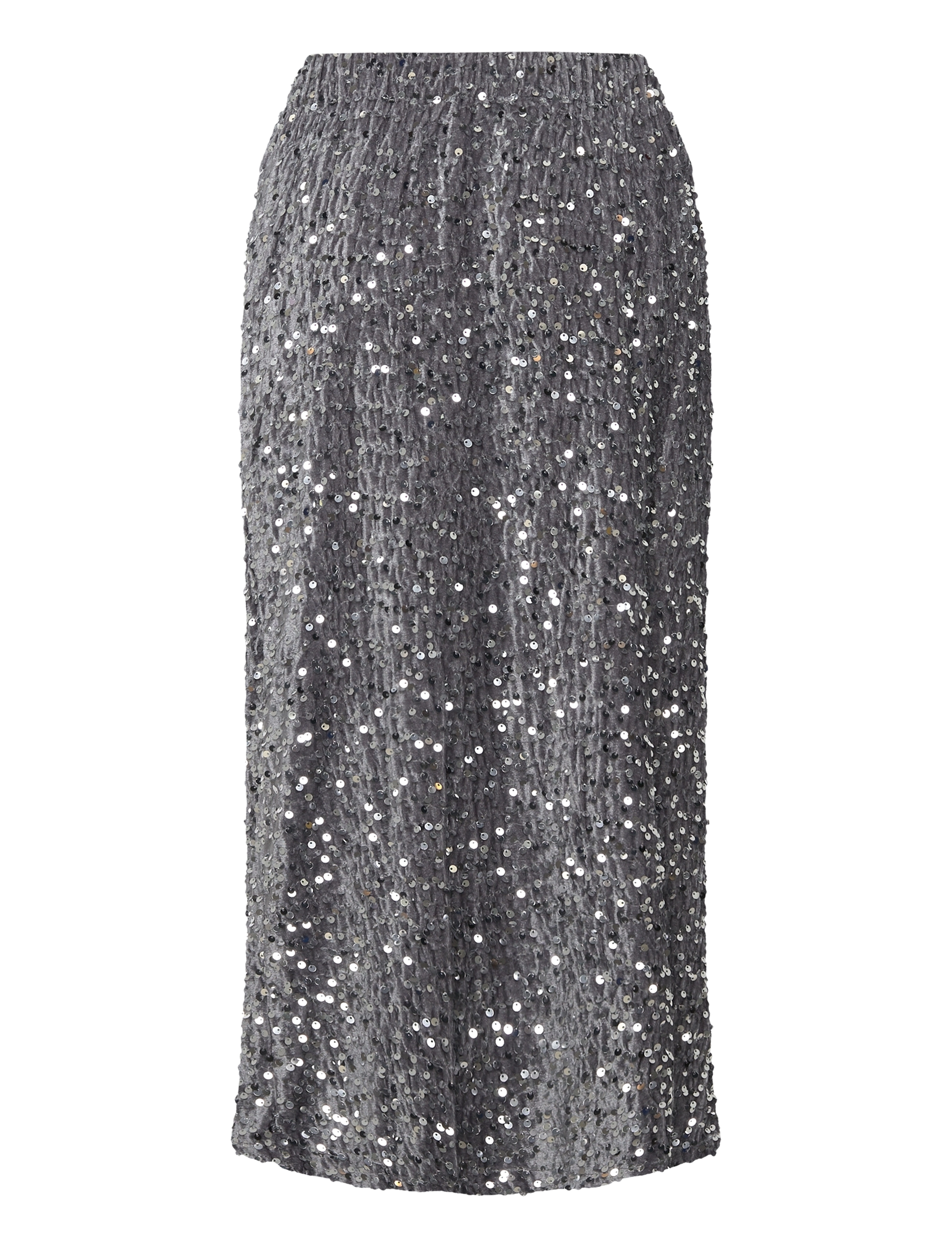 Mamalicious - MLGLITTER JRS SKIRT HW - underdele - silver - 2