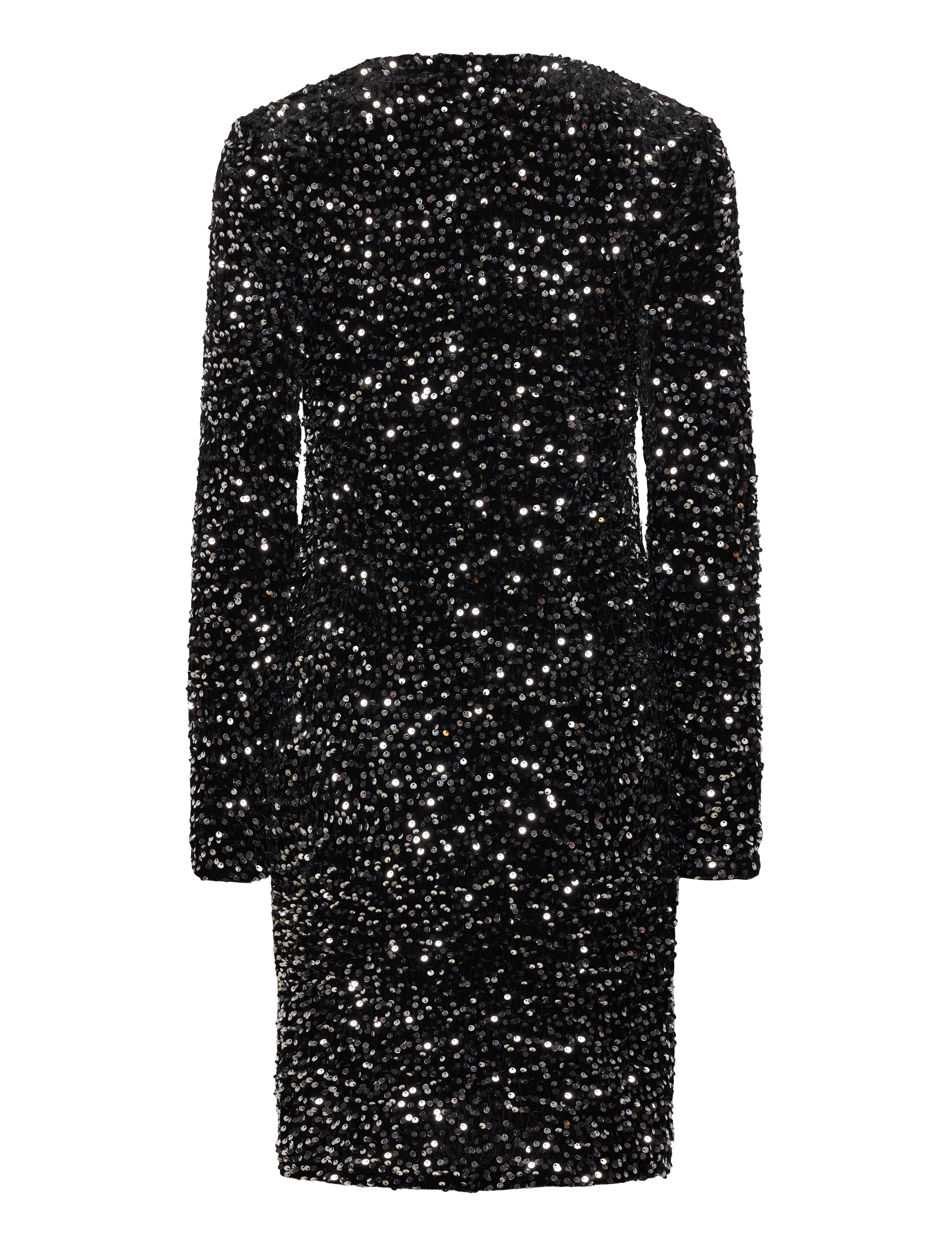Mamalicious - MLSASSY LS JRS ABK DRESS - festtøj til outletpriser - black - 2