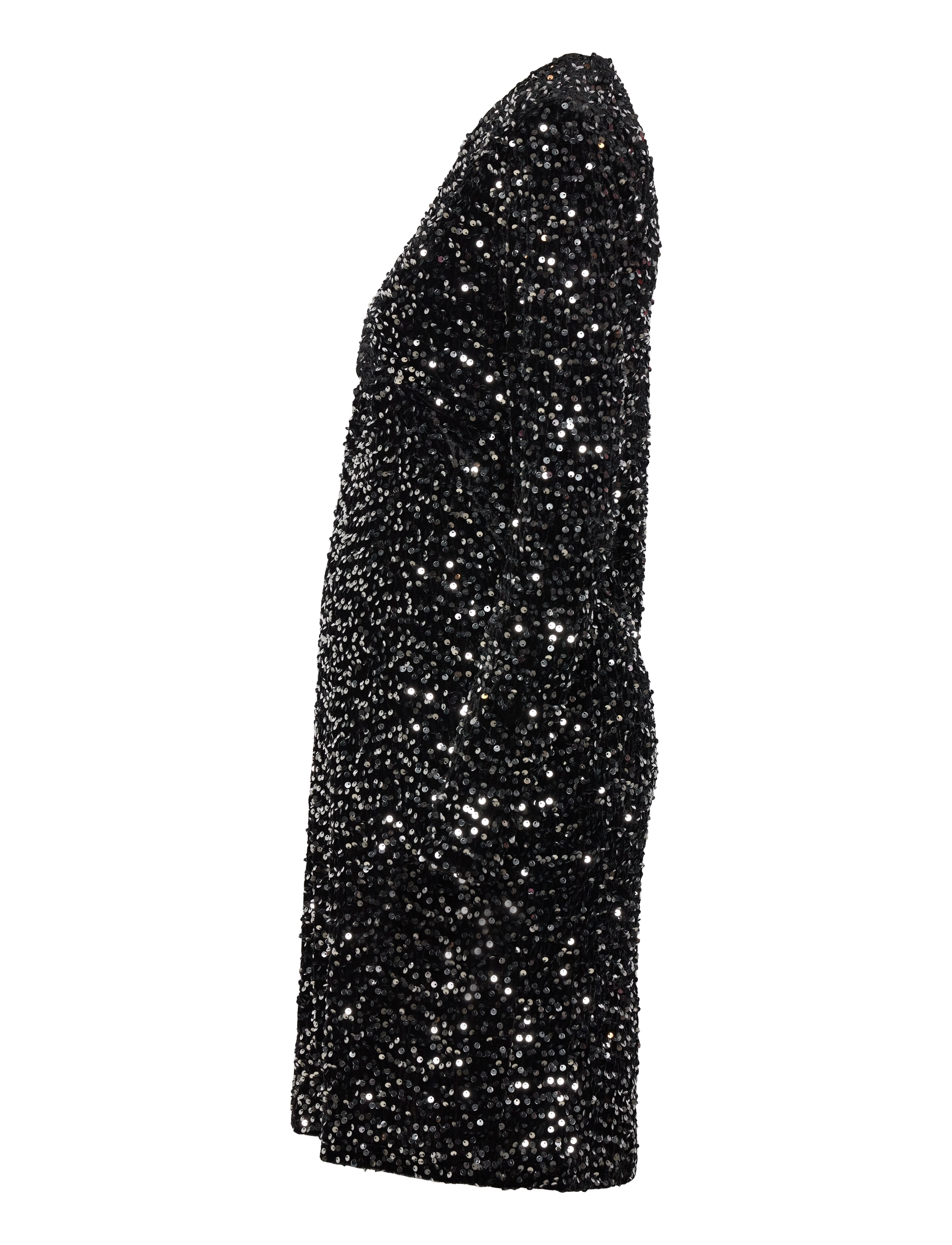 Mamalicious - MLSASSY LS JRS ABK DRESS - festtøj til outletpriser - black - 3