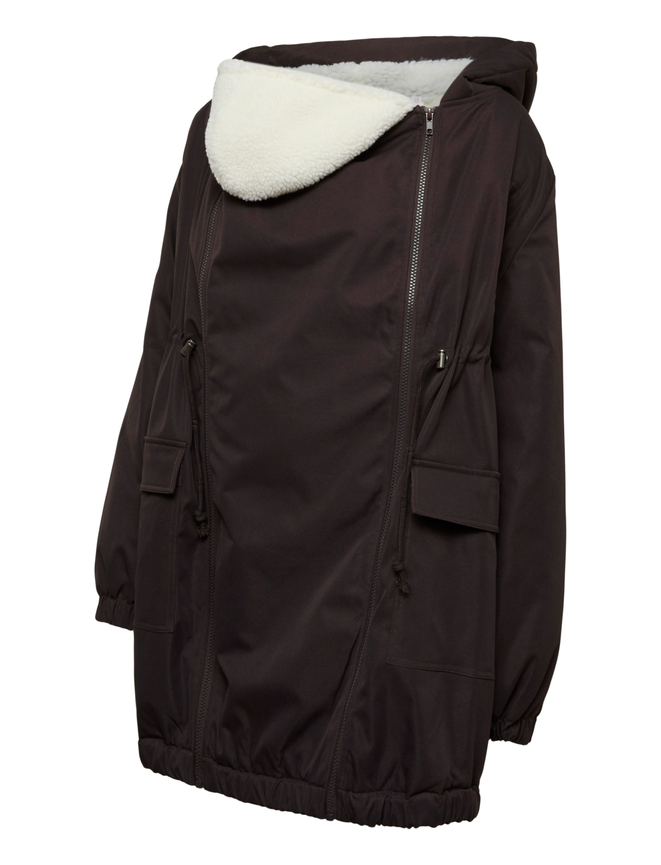 Mamalicious - MLLISE BW 3IN1 JACKET NOOS - talvejoped - chocolate torte - 1