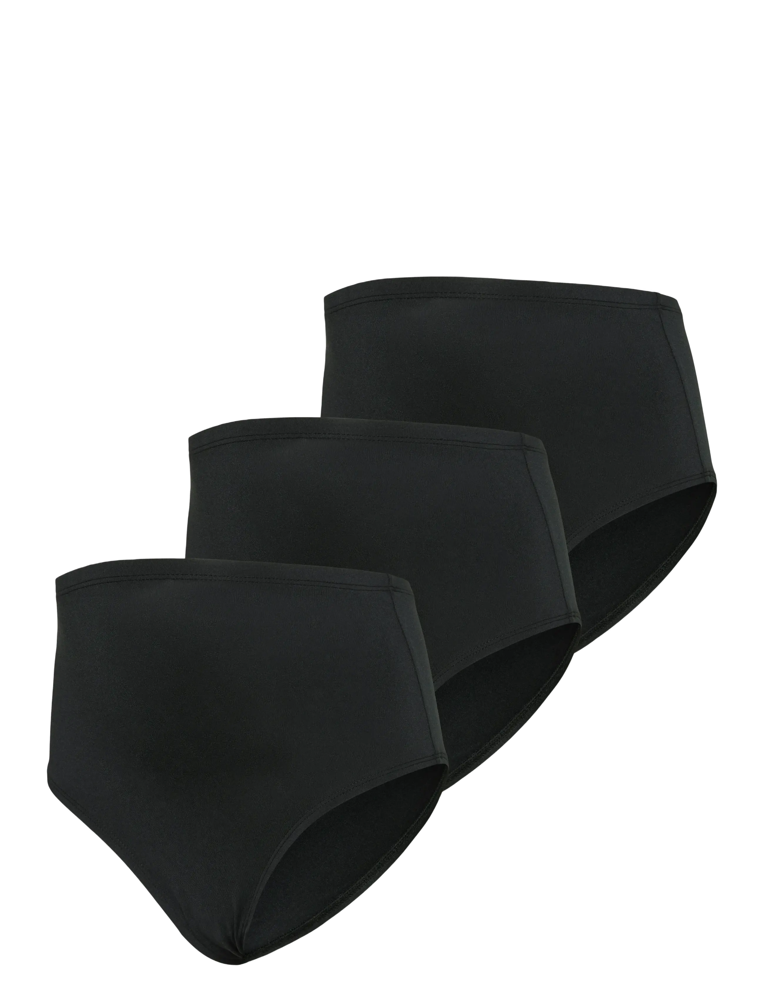MAMALICIOUS Mlmalina Hw Slips 3-P Schwarz - S/M - Kinder