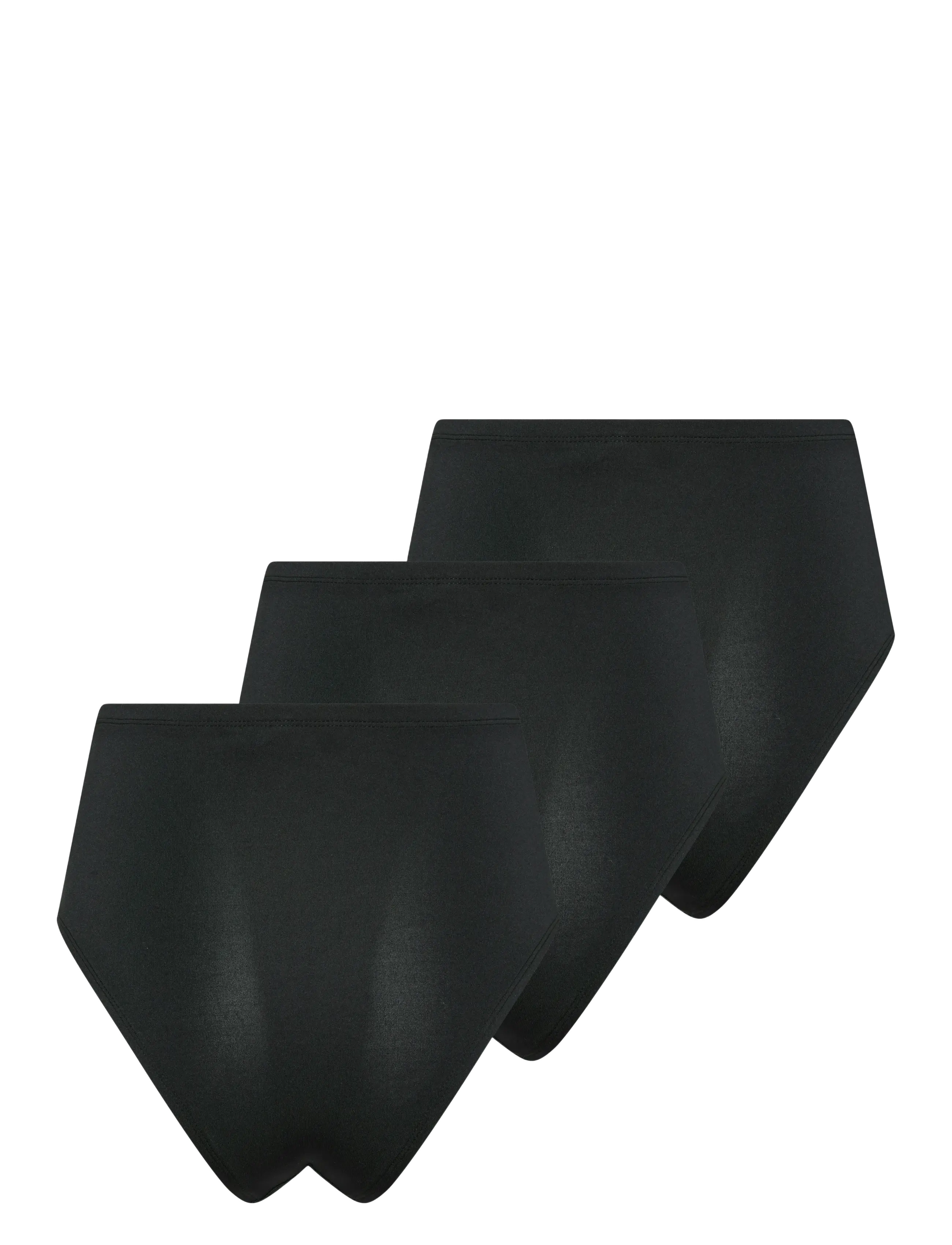 Mamalicious - MLMALINA HW PANTIES 3-P - kelnaitės - black - 2