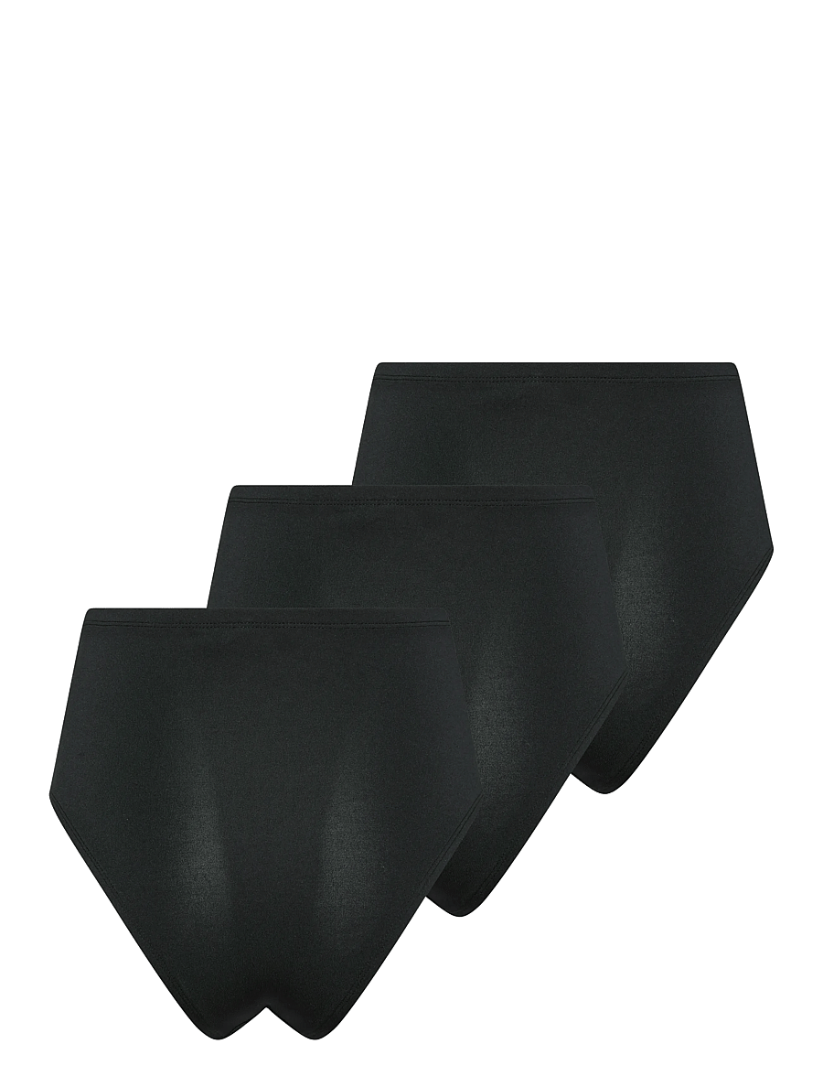 Mamalicious - MLMALINA HW PANTIES 3-P - kelnaitės - black - 2