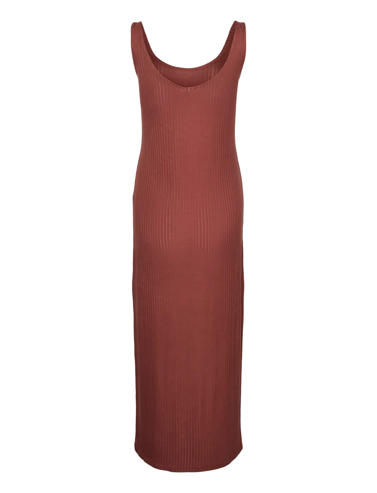 Mamalicious - MLTRINITY SL JRS AL TANK DRESS - etuikleider - mahogany - 1