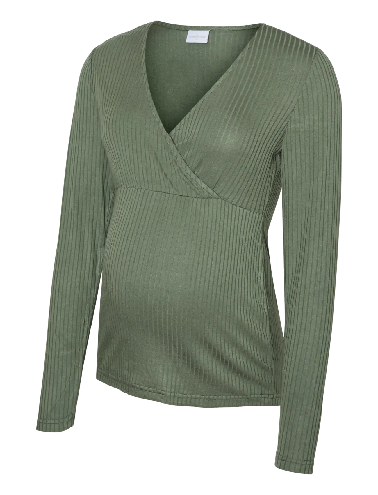 MAMALICIOUS Mltrinity Tess Ls Jrs Oberteil 2F Grün - XXL - Damen