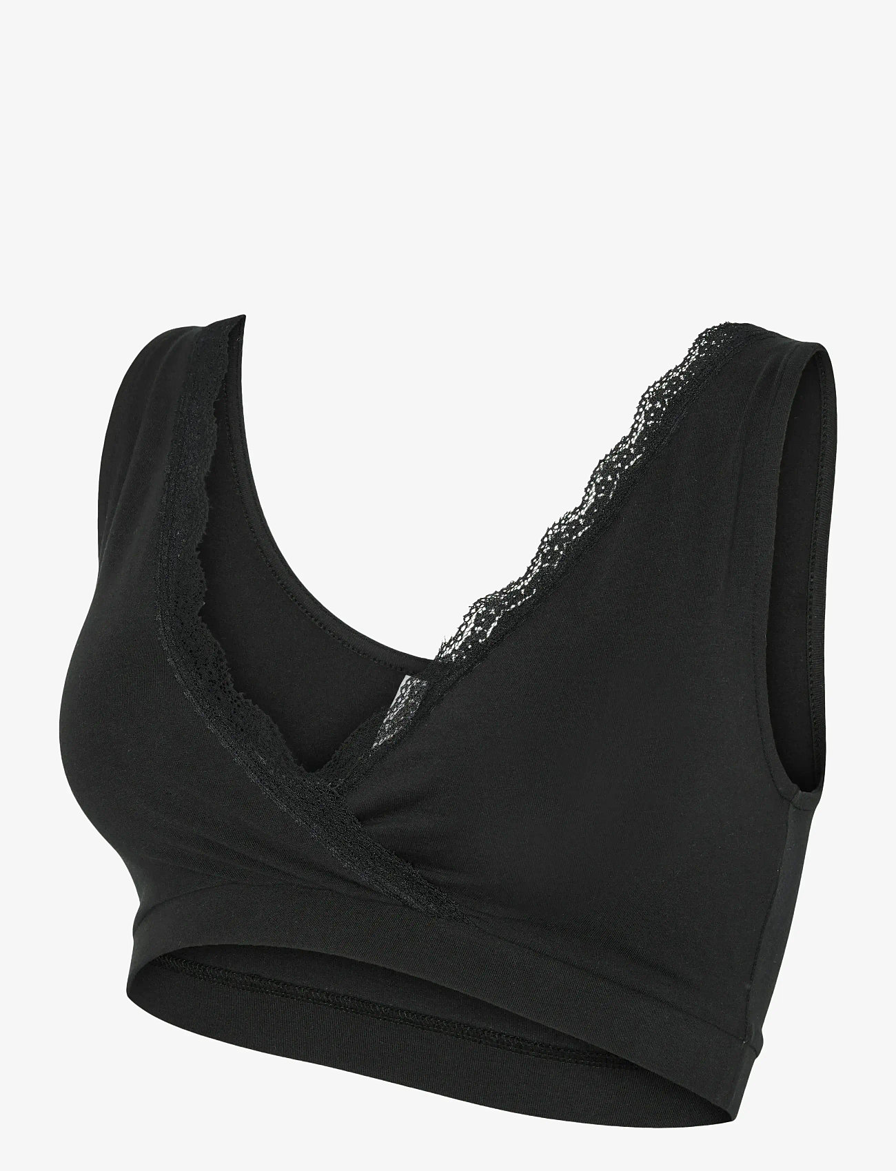 Mamalicious - MLHELENA CROSSY LACE BRA 2F 2-P NOOS - lingerie - snow white - 2