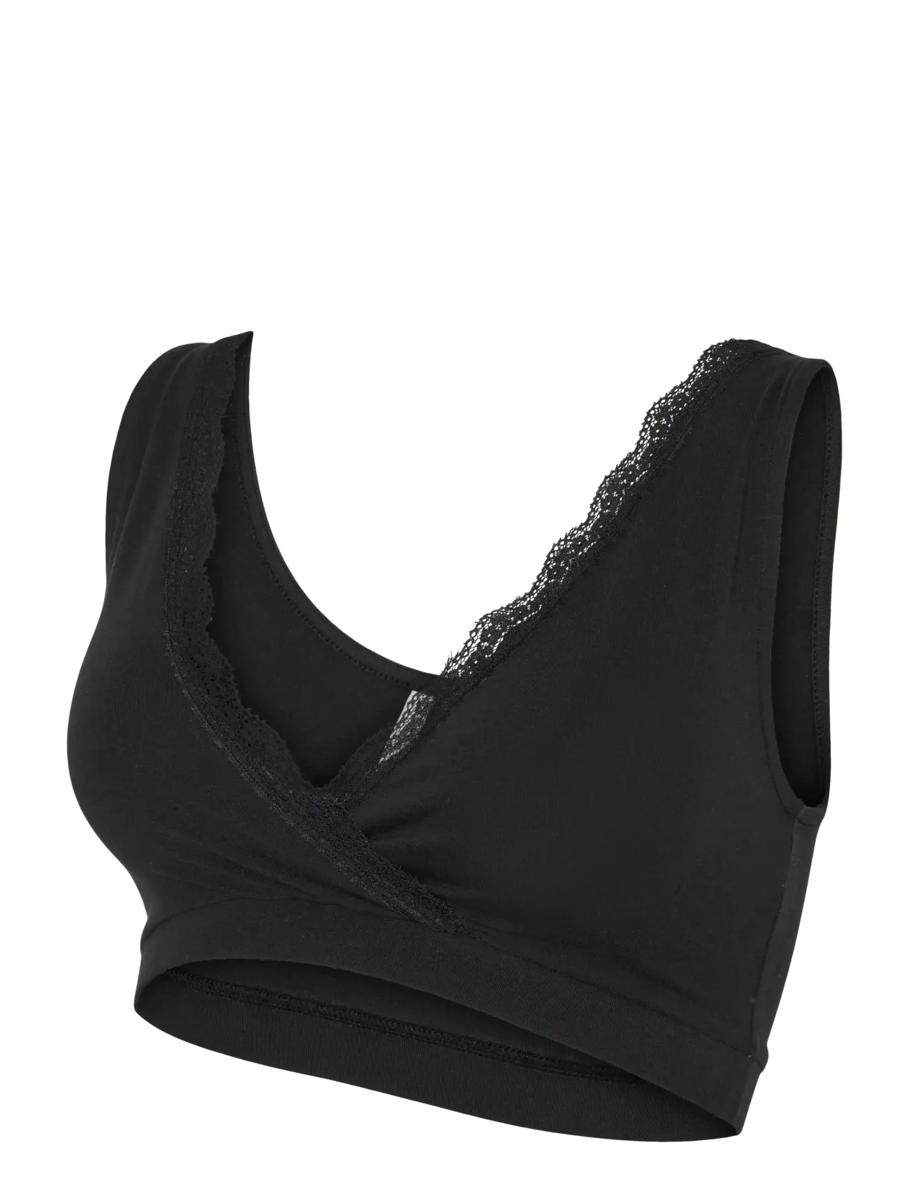 Mamalicious - MLHELENA CROSSY LACE BRA 2F 2-P NOOS - underkläder - snow white - 2