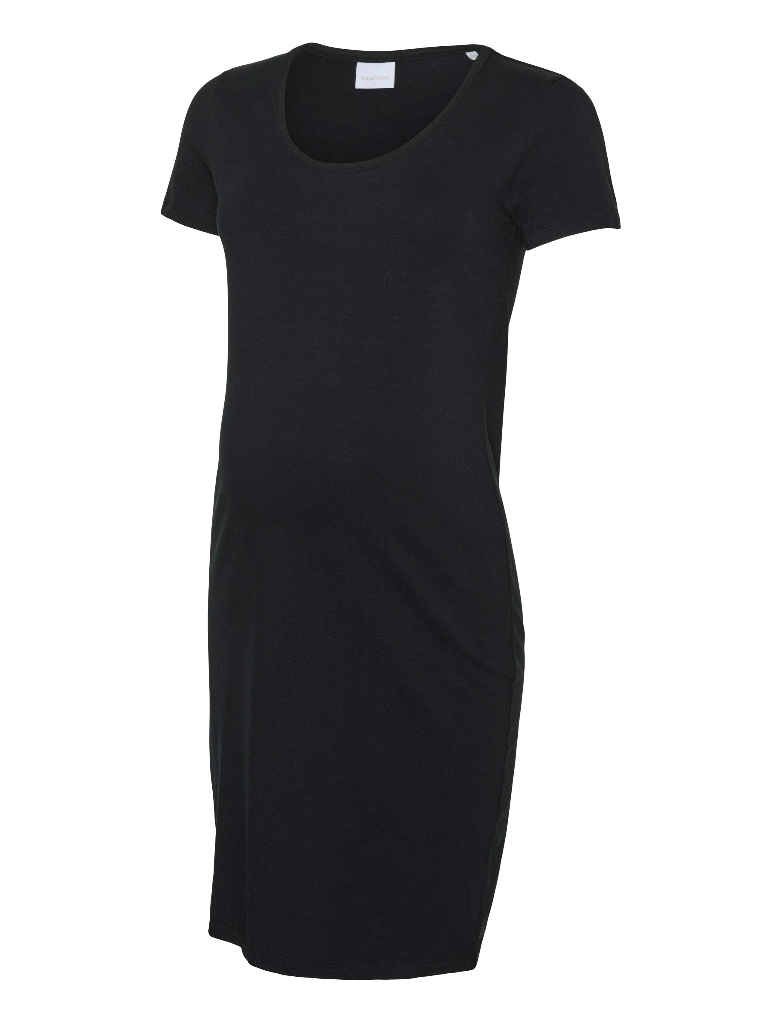 MAMALICIOUS Mlkerrie Ss Jrs Abk Kleid Noos Schwarz - S - Damen