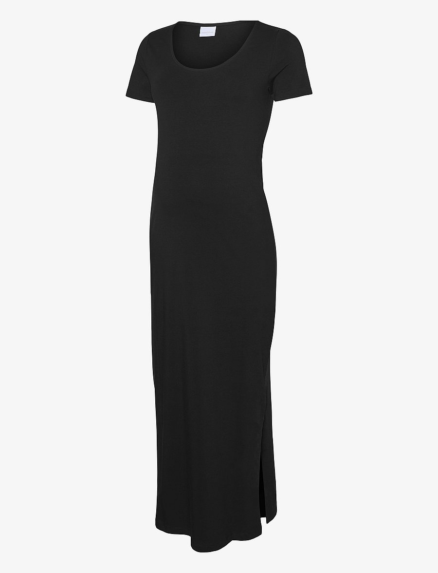 Mamalicious - MLEVA SS JRS AL DRESS NOOS - black - 1
