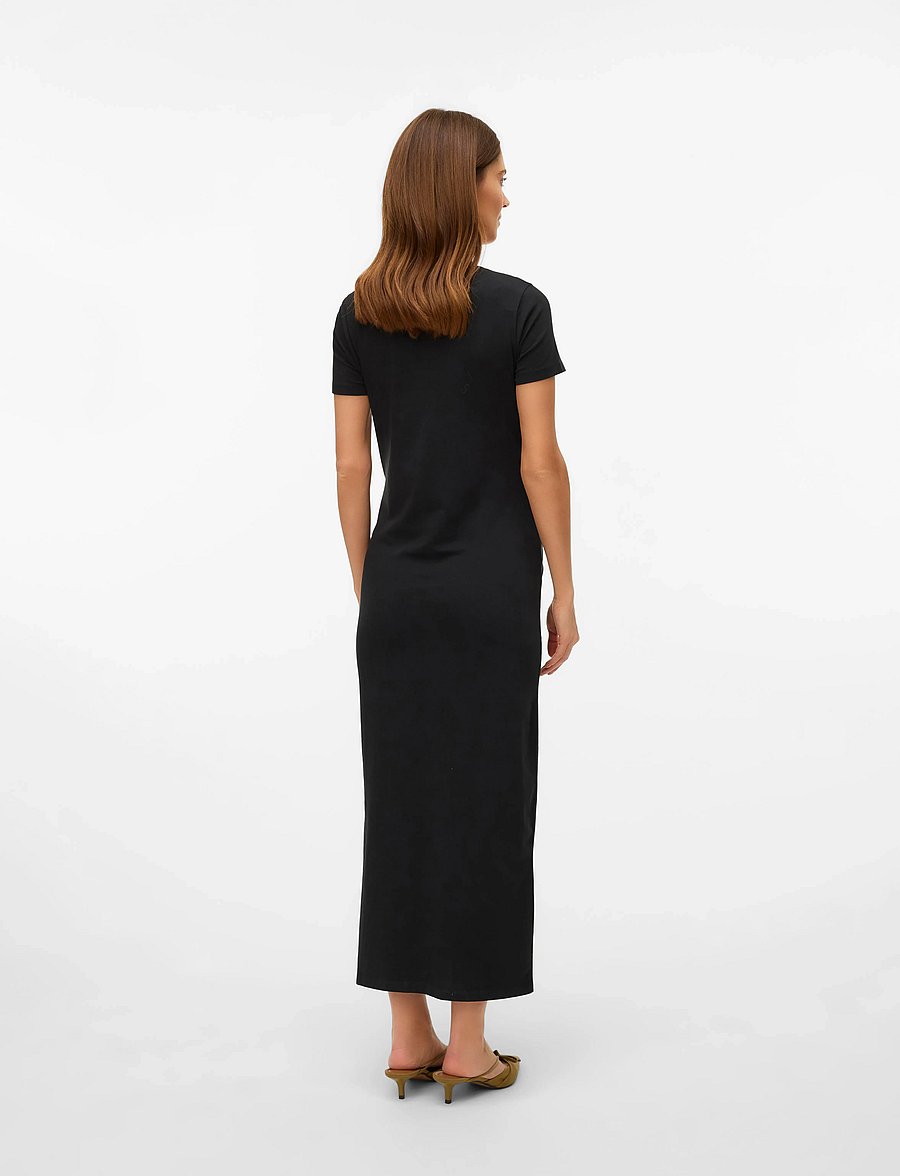 Mamalicious - MLEVA SS JRS AL DRESS NOOS - black - 2