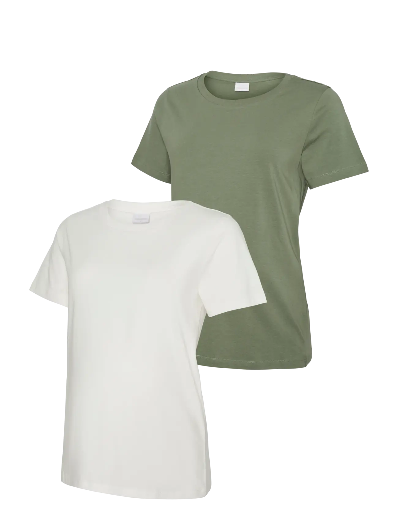 Mamalicious MLMIA SS JRS TOP 2-P - Tøj - SEA SPRAY / khaki/green